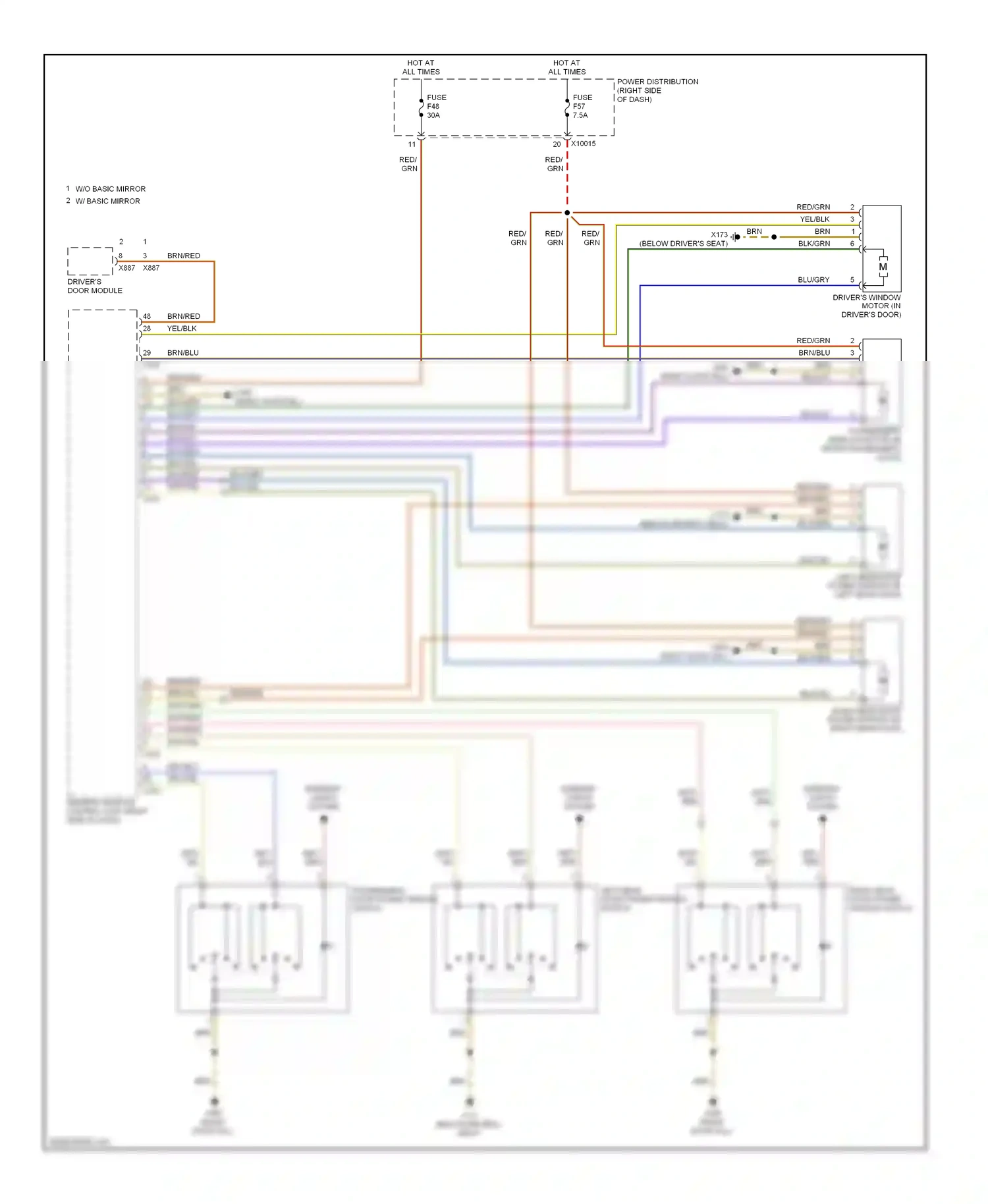 Wiring diagram wht for BMW X3 E83 facelift (2006-2010) (34 of 49)