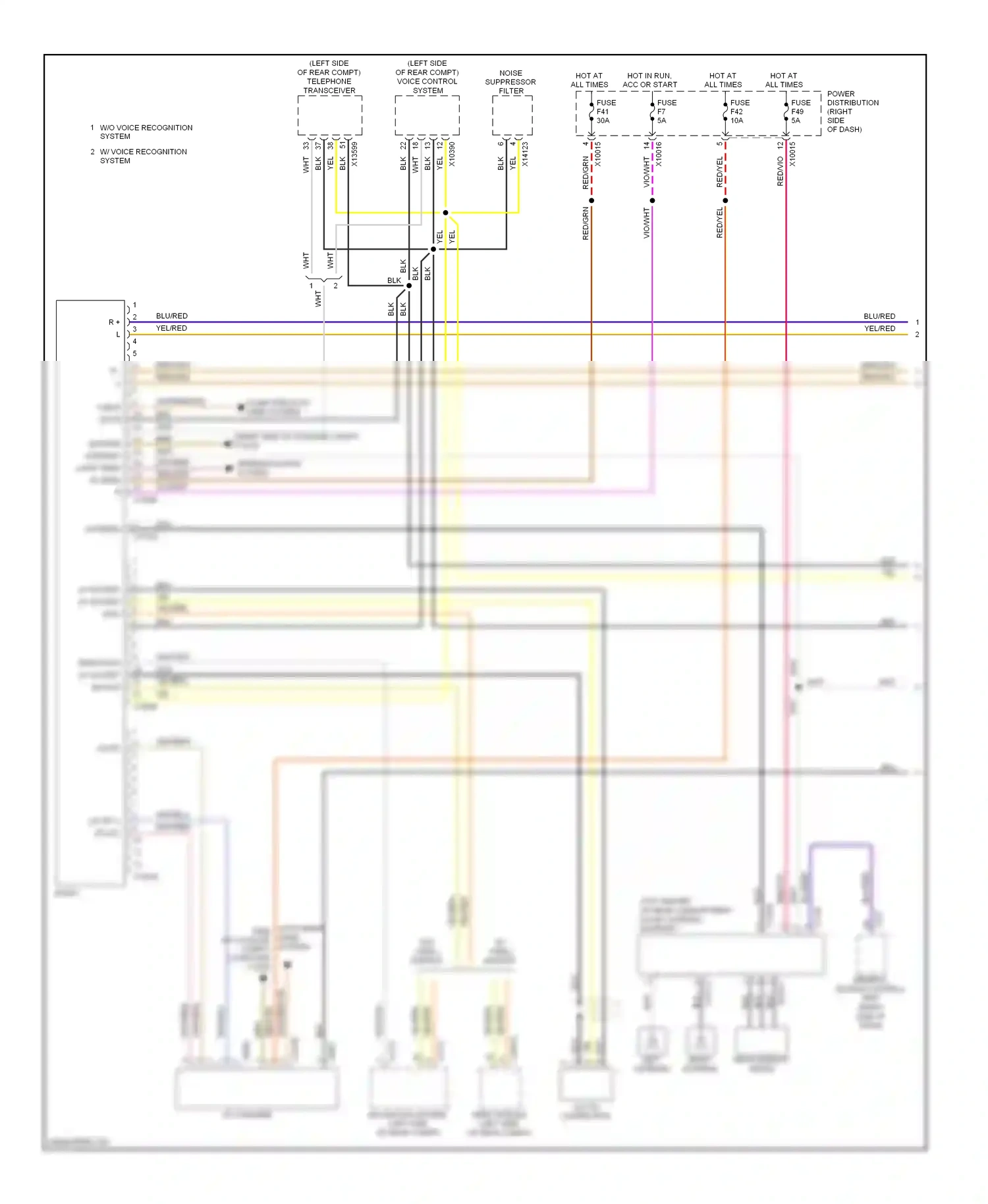 Wiring diagram yel for BMW X3 E83 facelift (2006-2010) (35 of 45)