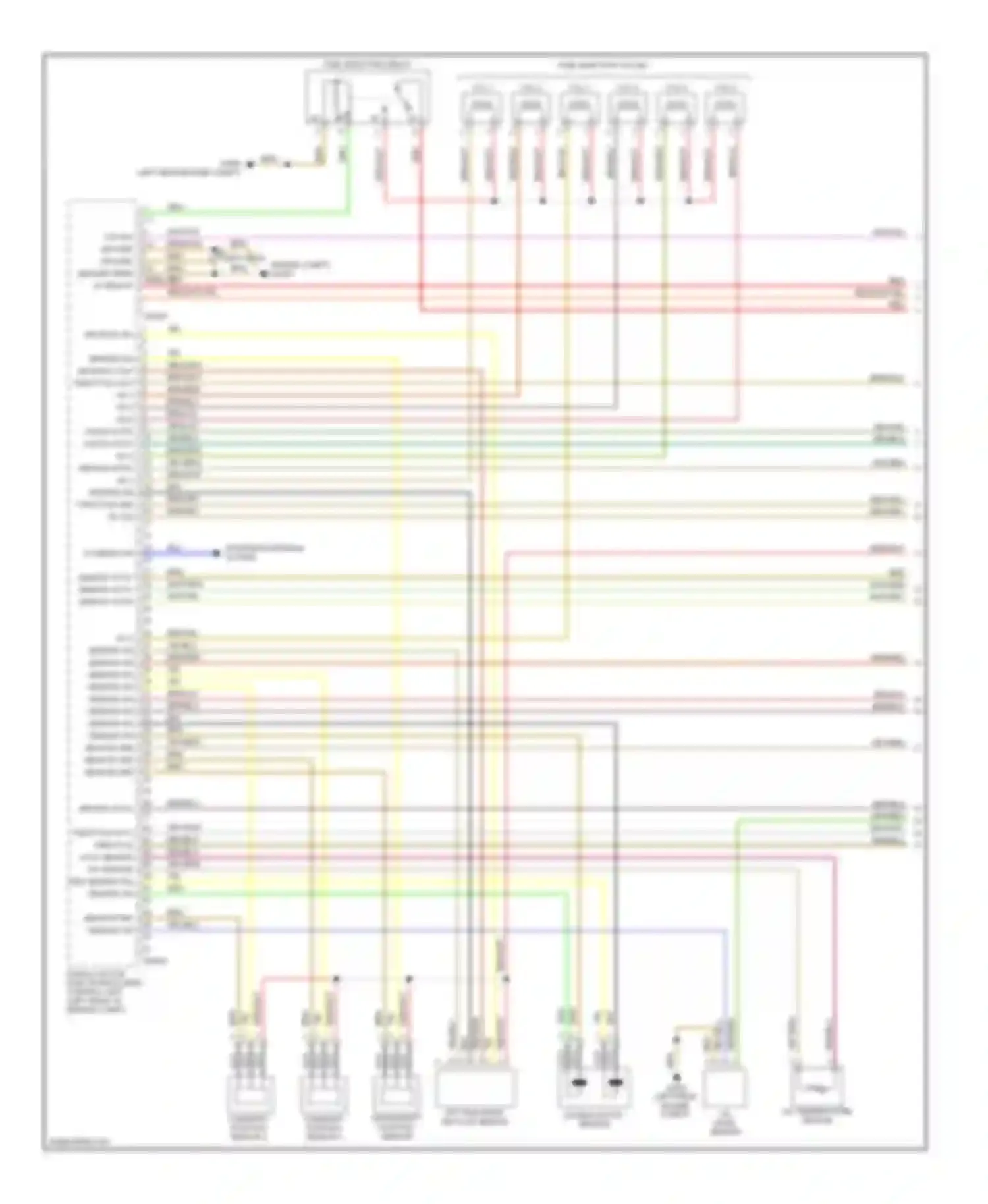 X3 BMW E83 (2003-2006): Wiring diagram engine performance 3.0l (1 of 4)