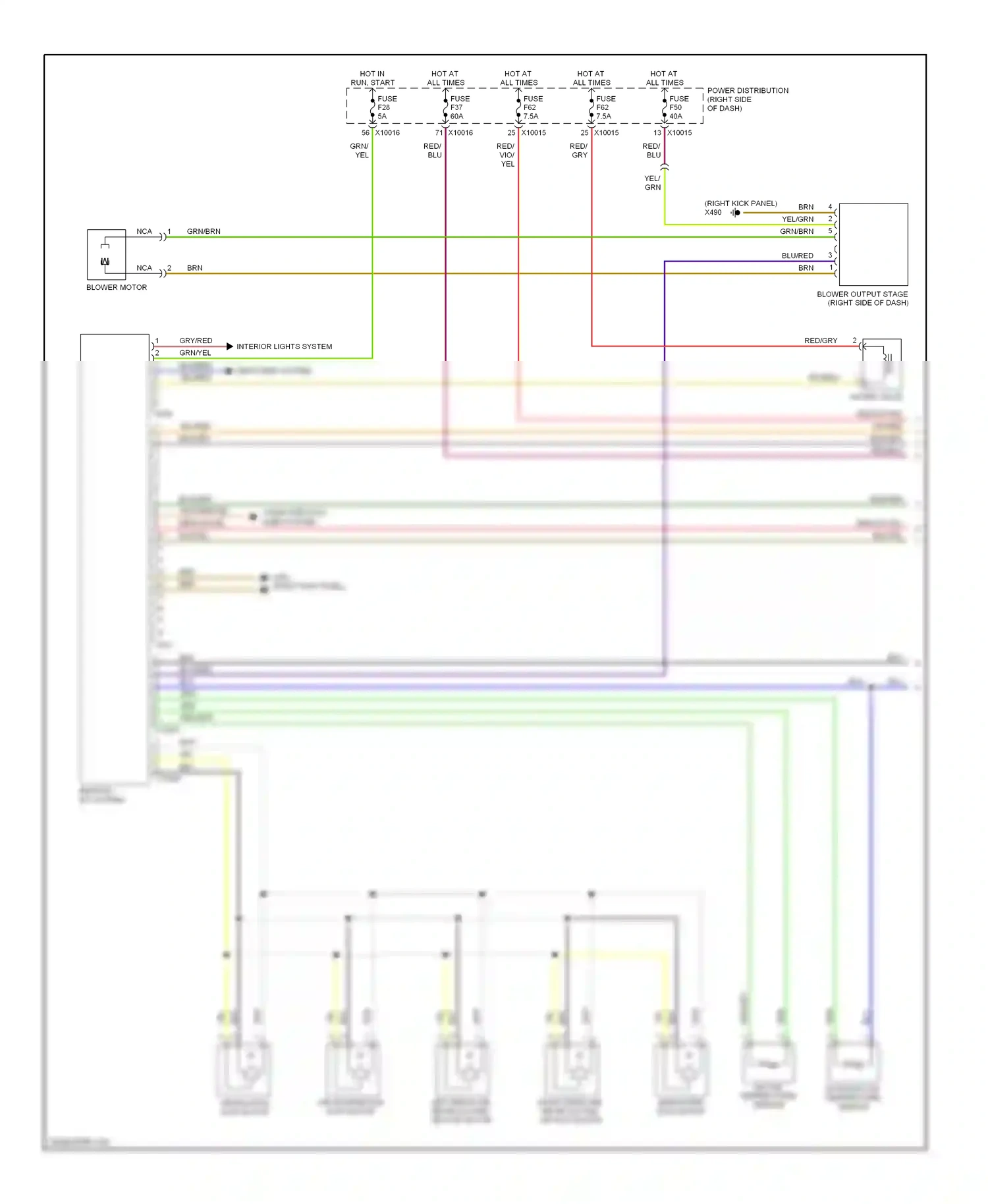 Wiring diagram blk for BMW X3 E83 (2003-2006) (16 of 50)