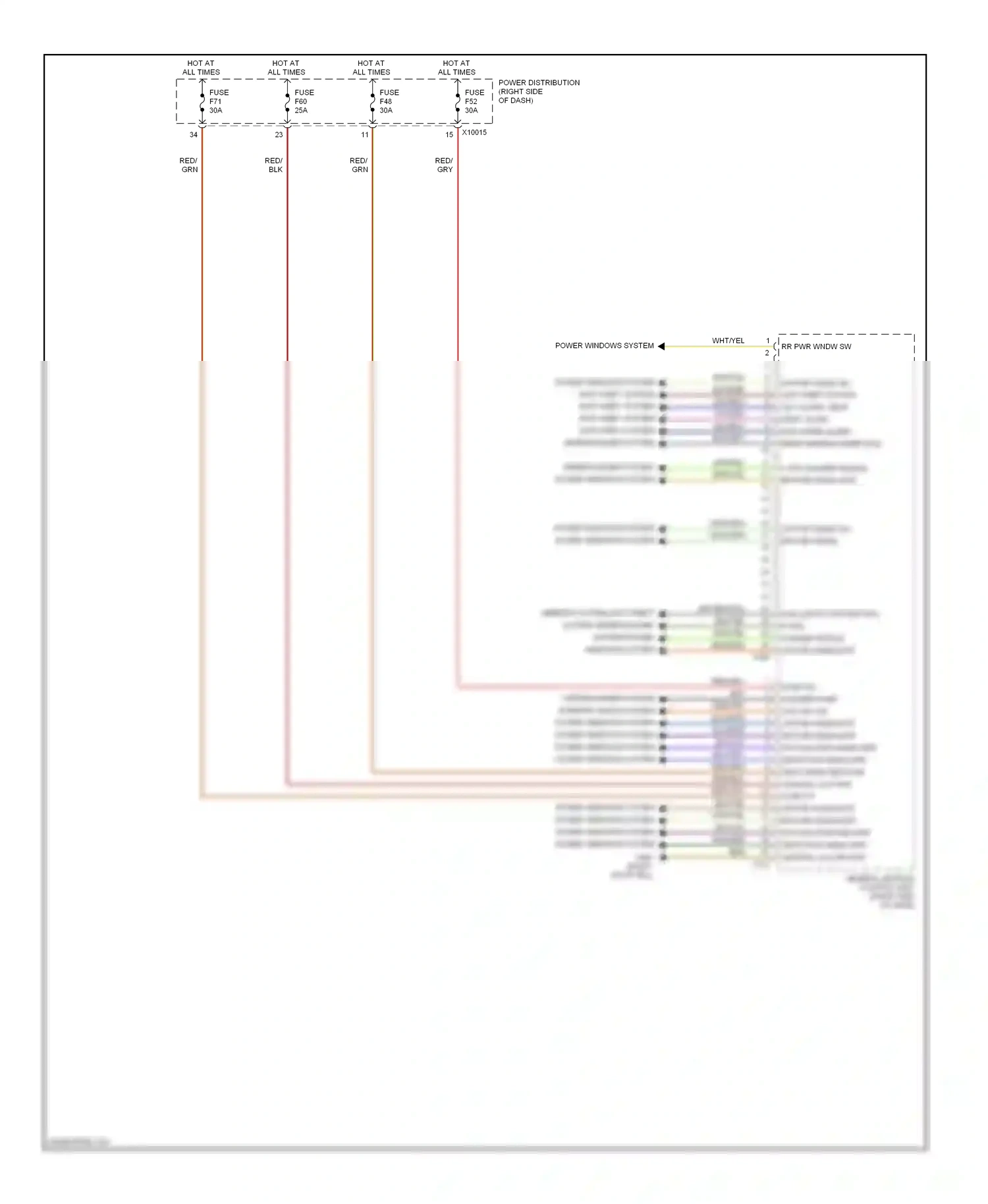 Wiring diagram blk/vio for BMW X3 E83 (2003-2006) (3 of 10)