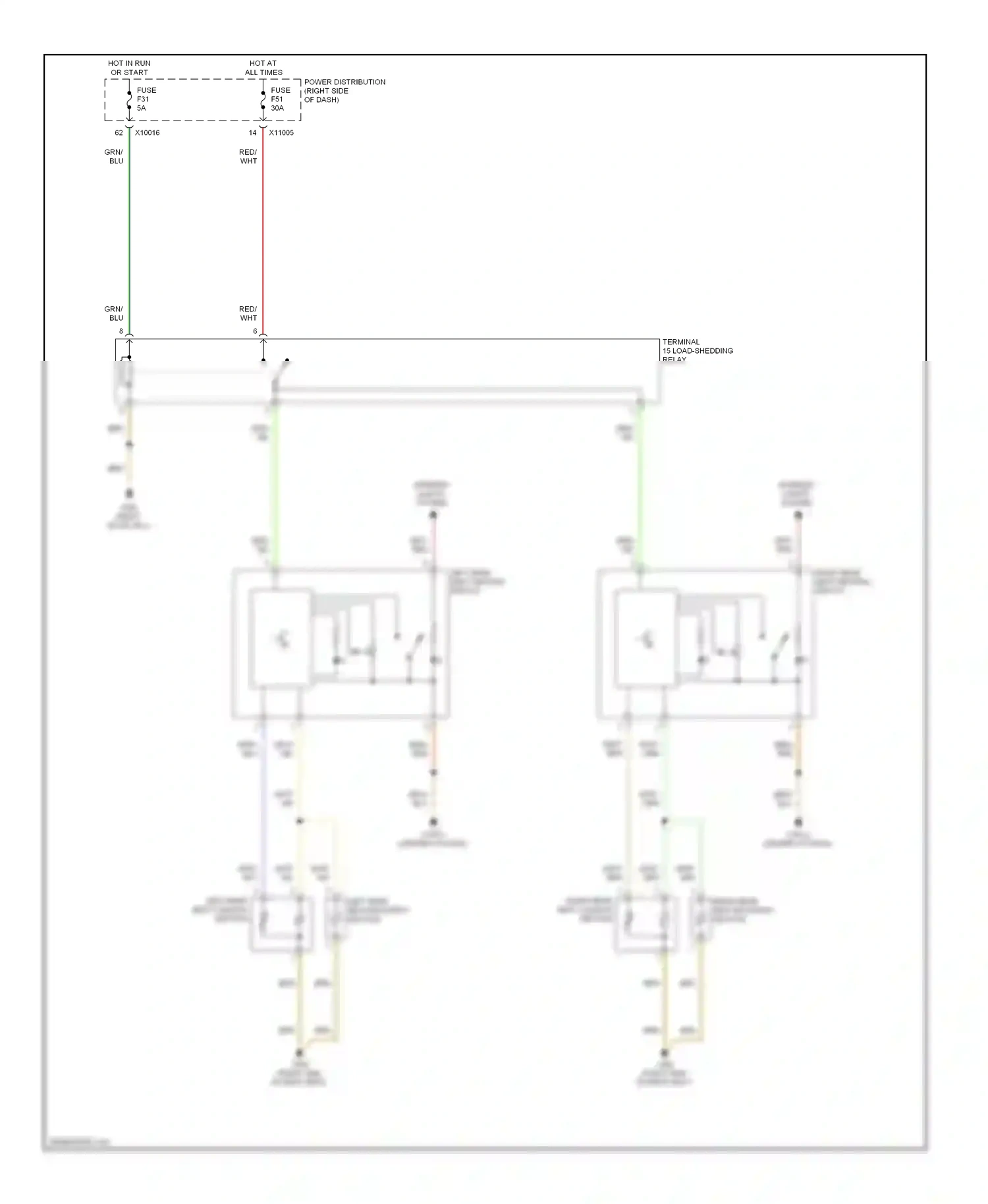 Wiring diagram blu for BMW X3 E83 (2003-2006) (36 of 46)
