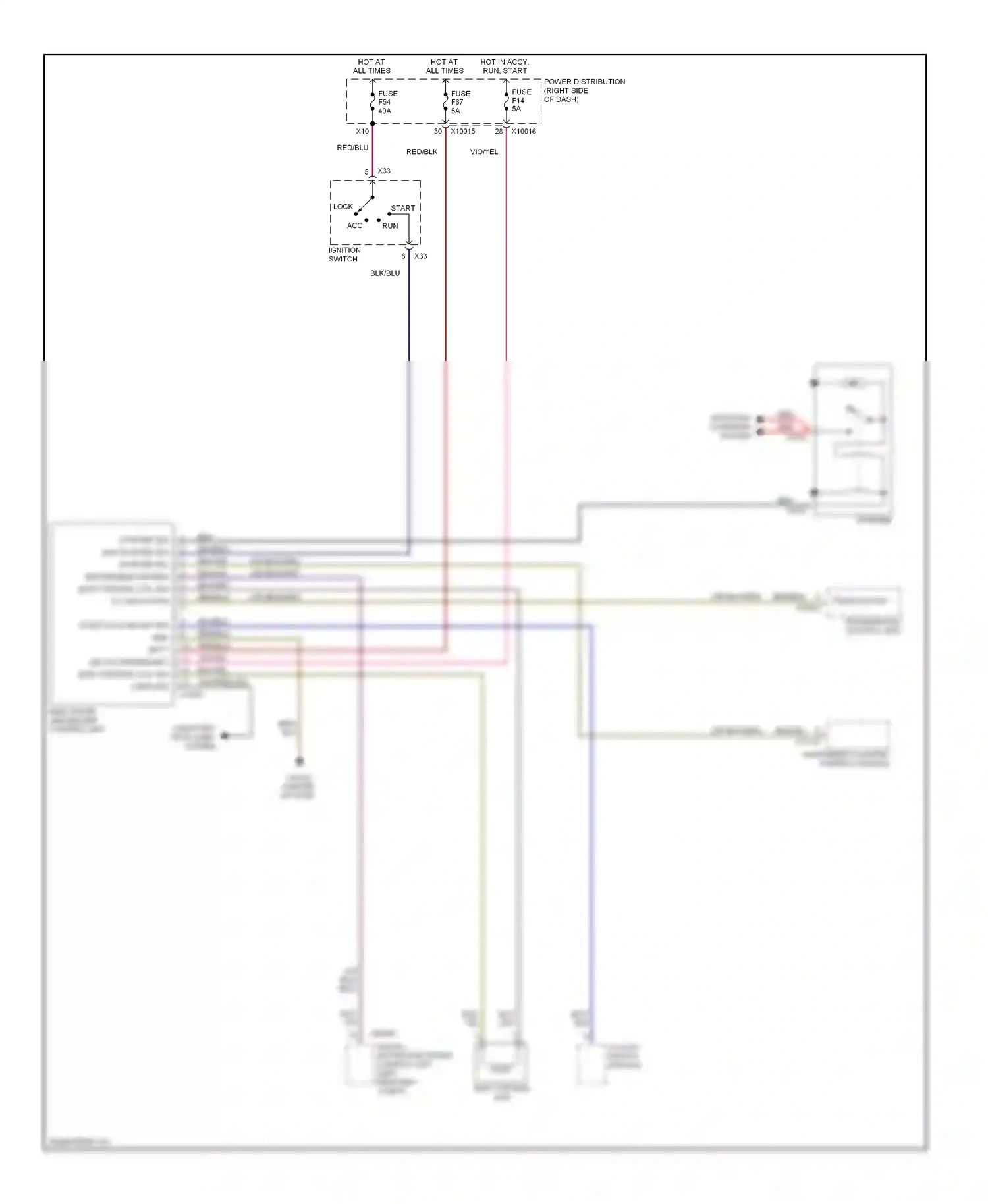 Wiring diagram vio for BMW X3 E83 (2003-2006) (8 of 28)