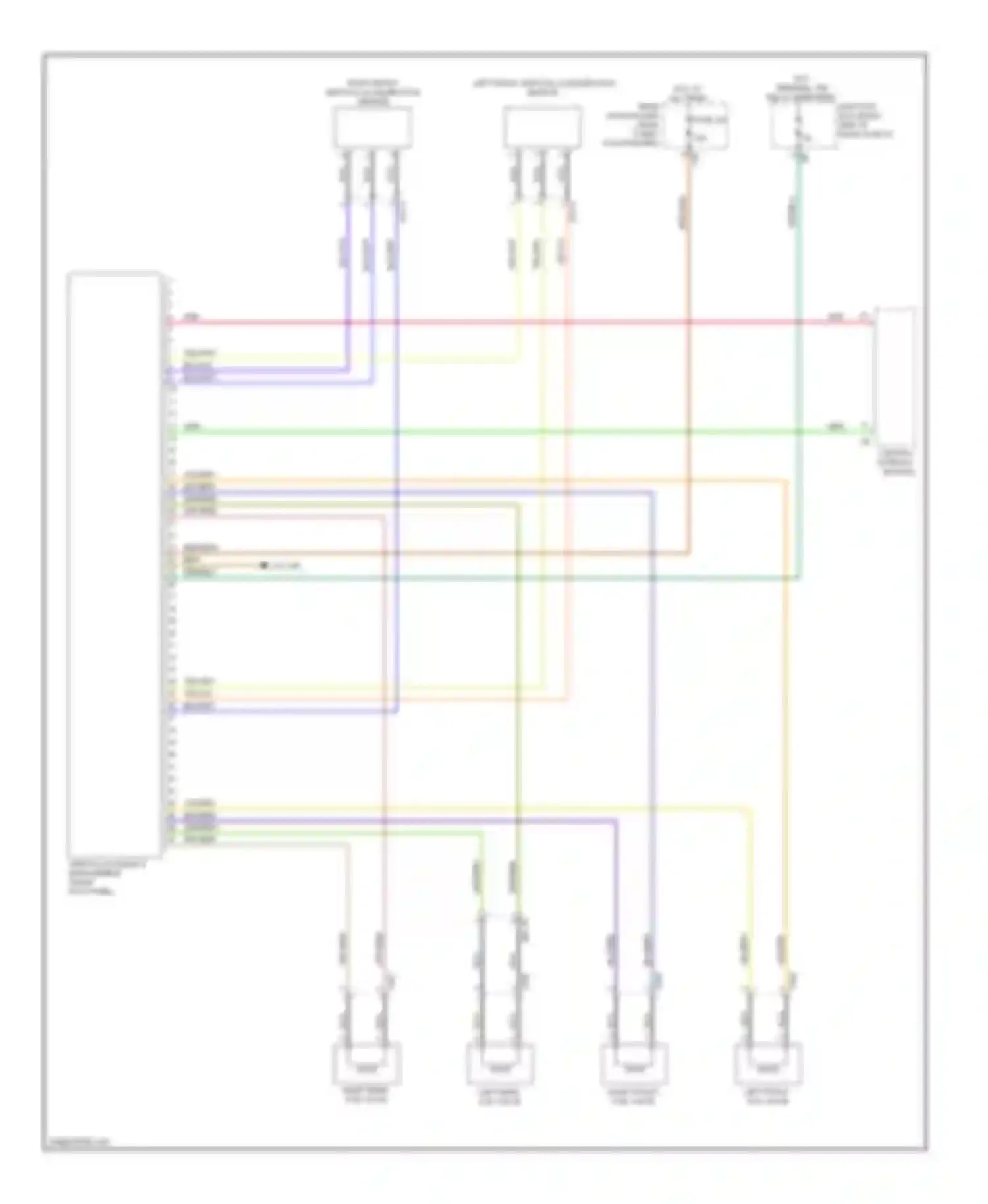 X3 BMW F25 (2010-2014): Dynamic drive suspension circuit