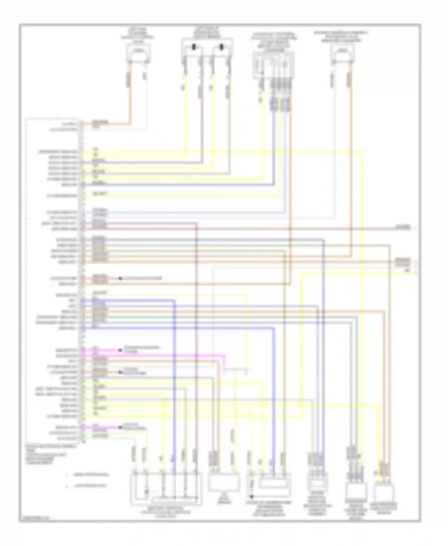 X3 BMW F25 (2010-2014): Wiring diagram engine performance 3.0l twin turbo (1 of 5)