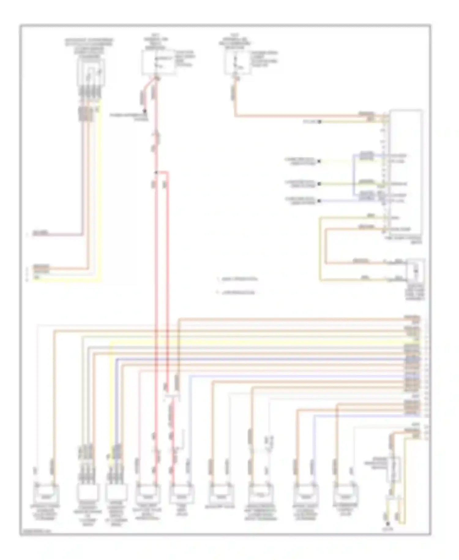X3 BMW F25 (2010-2014): Wiring diagram engine performance 3.0l twin turbo (2 of 5)