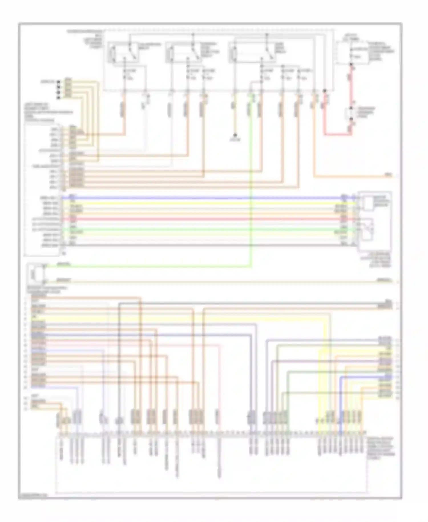 X3 BMW F25 (2010-2014): Wiring diagram engine performance 3.0l twin turbo (3 of 5)