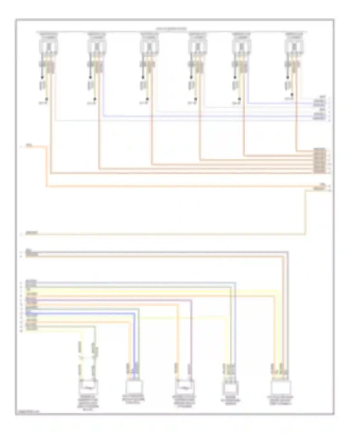 X3 BMW F25 (2010-2014): Wiring diagram engine performance 3.0l twin turbo (4 of 5)