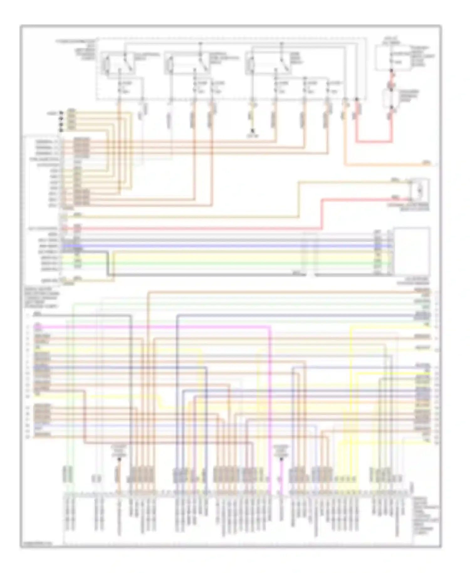 X3 BMW F25 (2010-2014): Wiring diagram engine performance 3.0l (3 of 5)