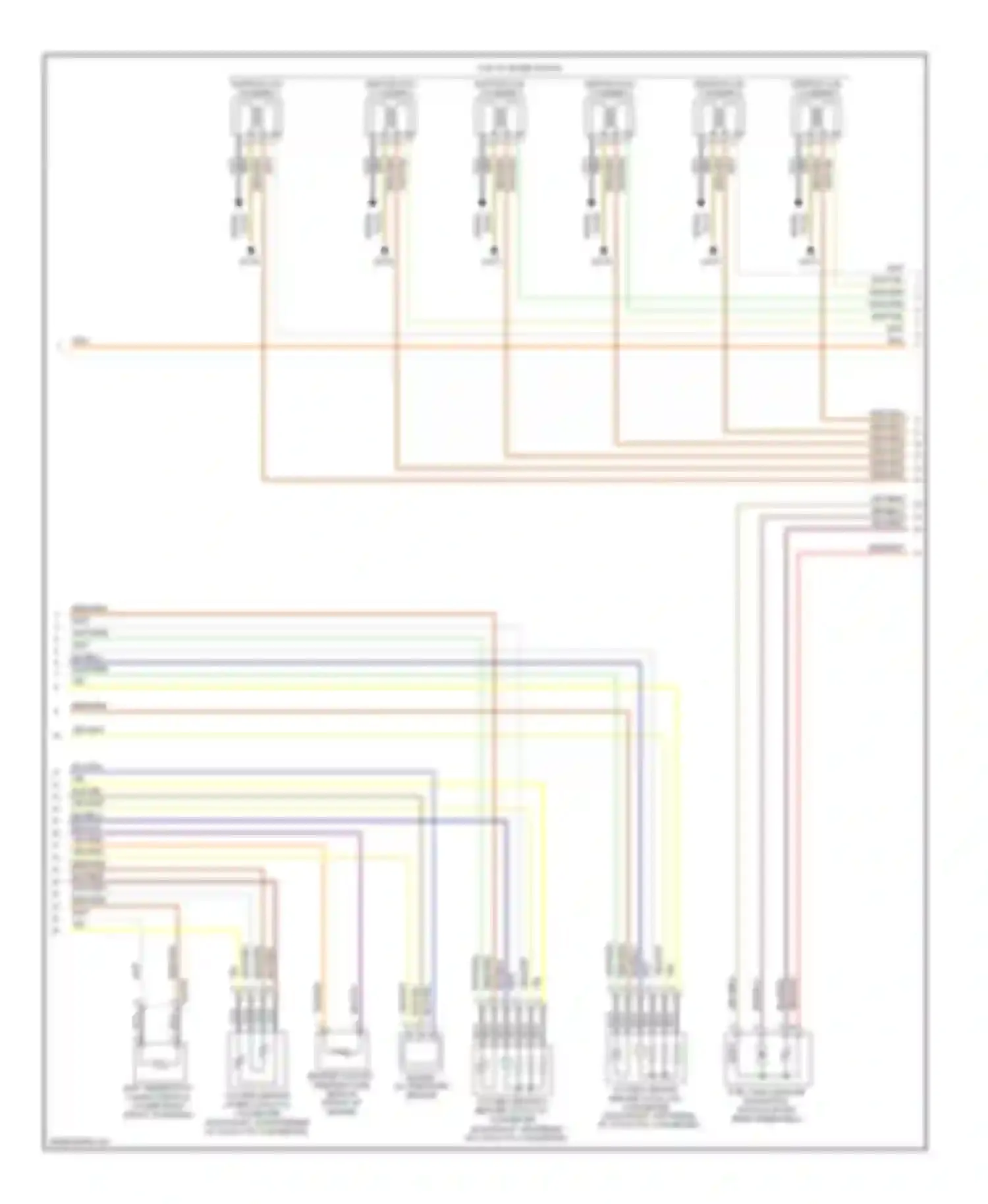 X3 BMW F25 (2010-2014): Wiring diagram engine performance 3.0l (4 of 5)