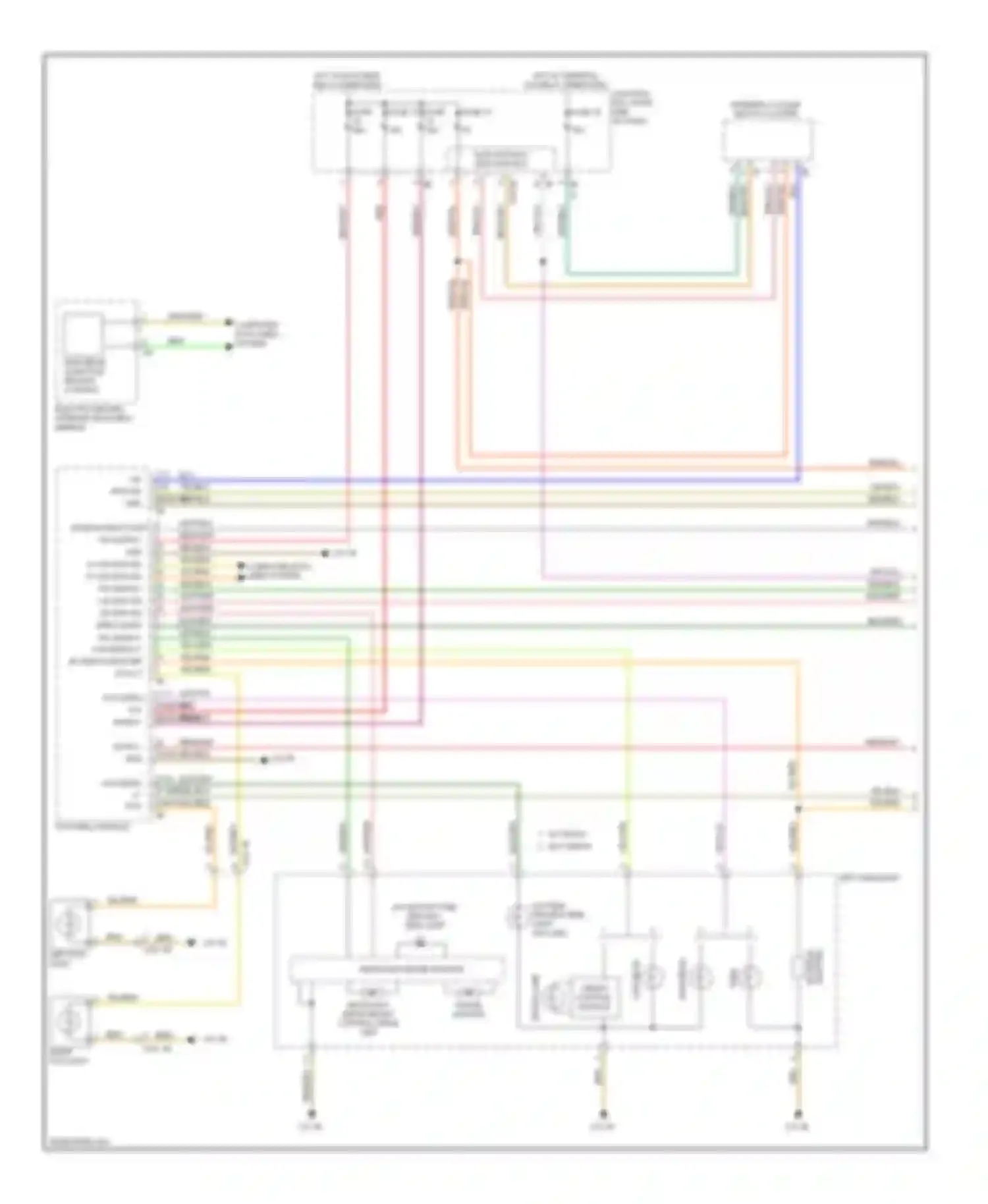X3 BMW F25 (2010-2014): Headlights circuit (1 of 2)