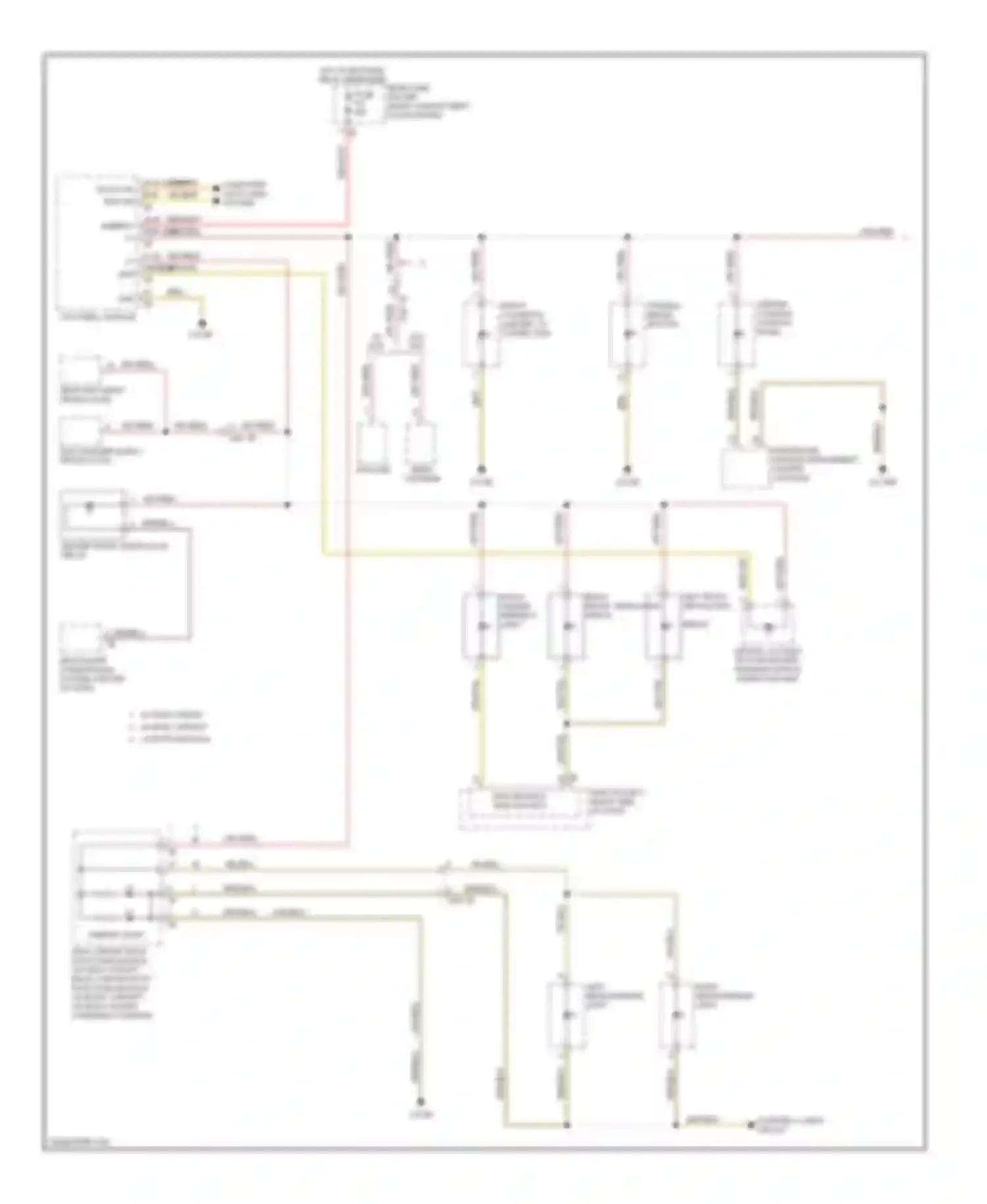 X3 BMW F25 (2010-2014): Instrument illumination circuit (1 of 2)