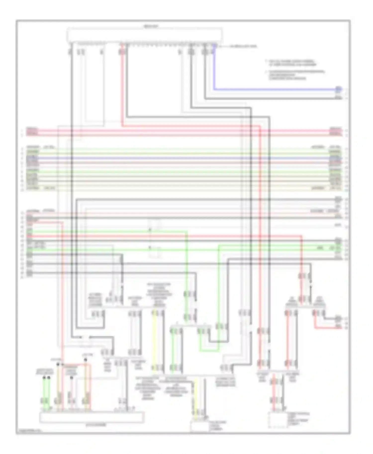 X3 BMW F25 (2010-2014): Navigation circuit, without hifi radio (2 of 4)