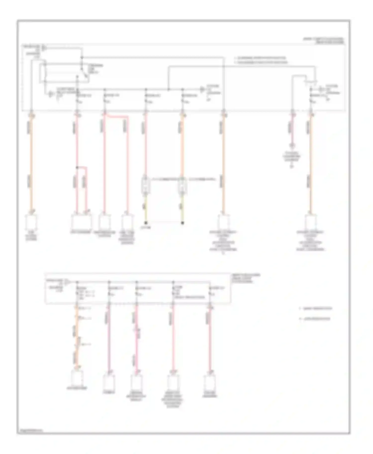 X3 BMW F25 (2010-2014): Power distribution circuit (6 of 7)