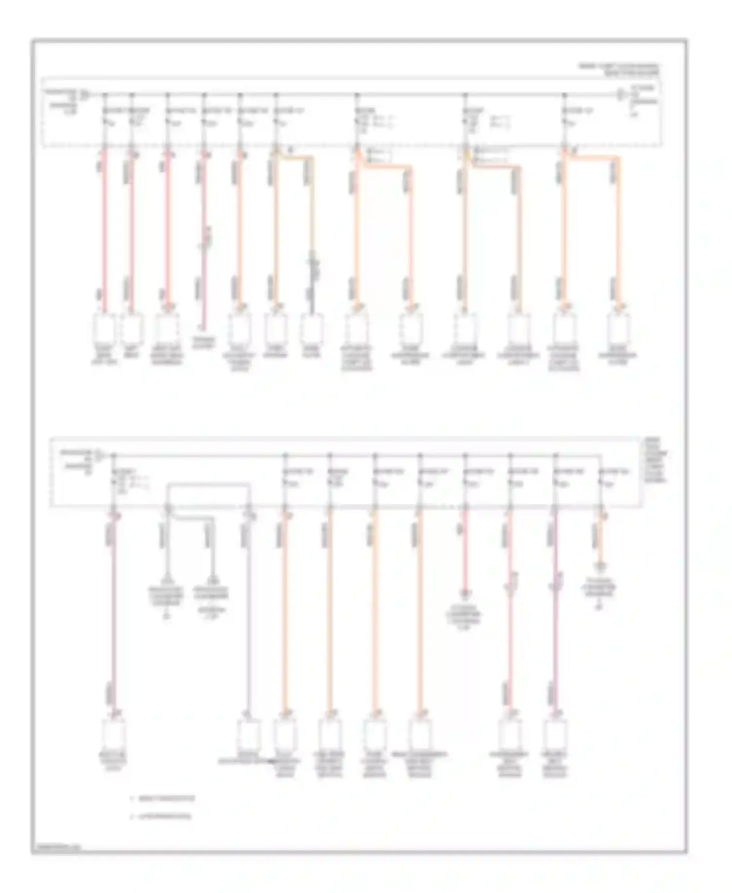 X3 BMW F25 (2010-2014): Power distribution circuit (7 of 7)