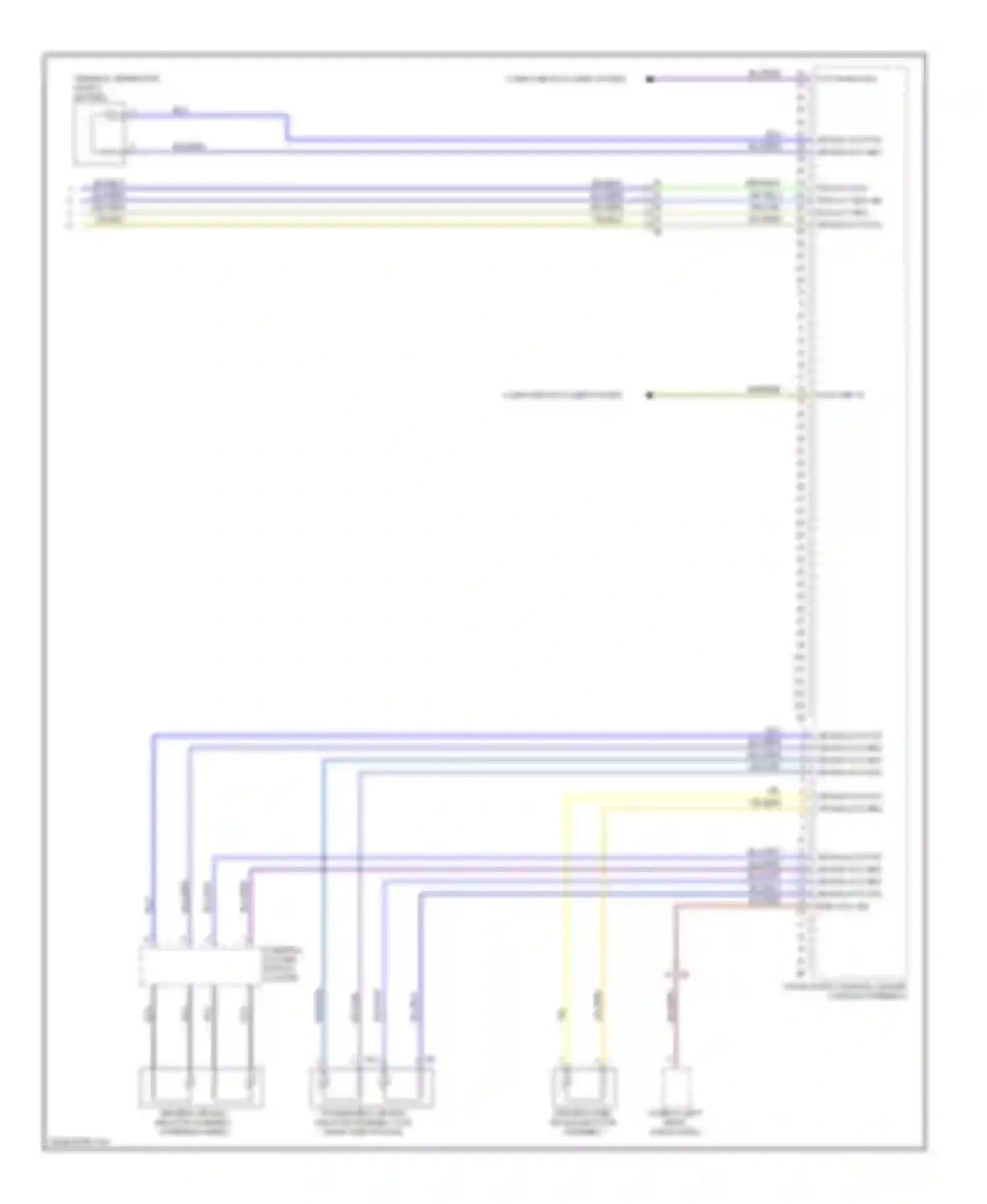 X3 BMW F25 (2010-2014): Supplemental restraints circuit (3 of 3)