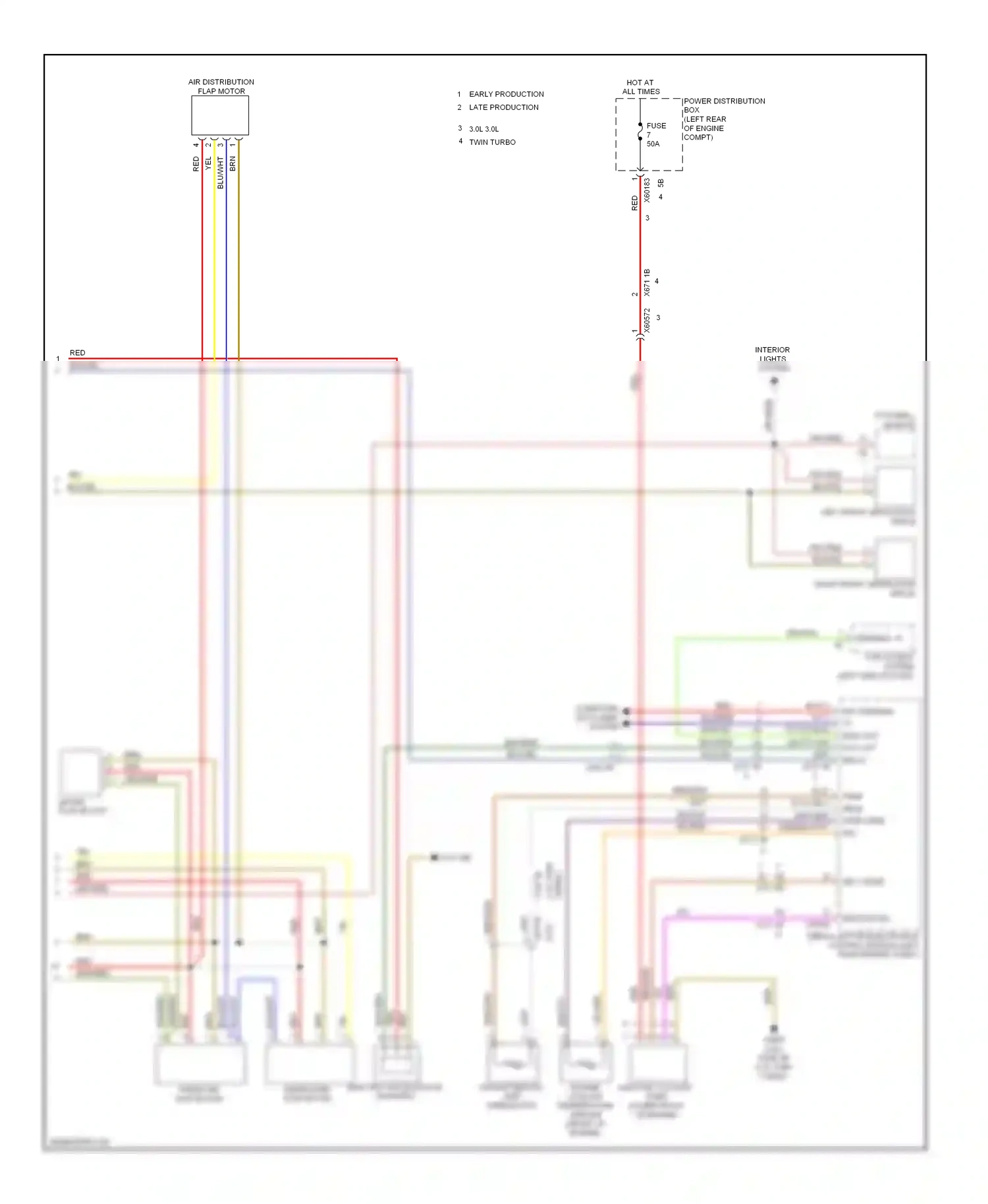 Wiring diagram blk/grn for BMW X3 F25 (2010-2014) (3 of 19)