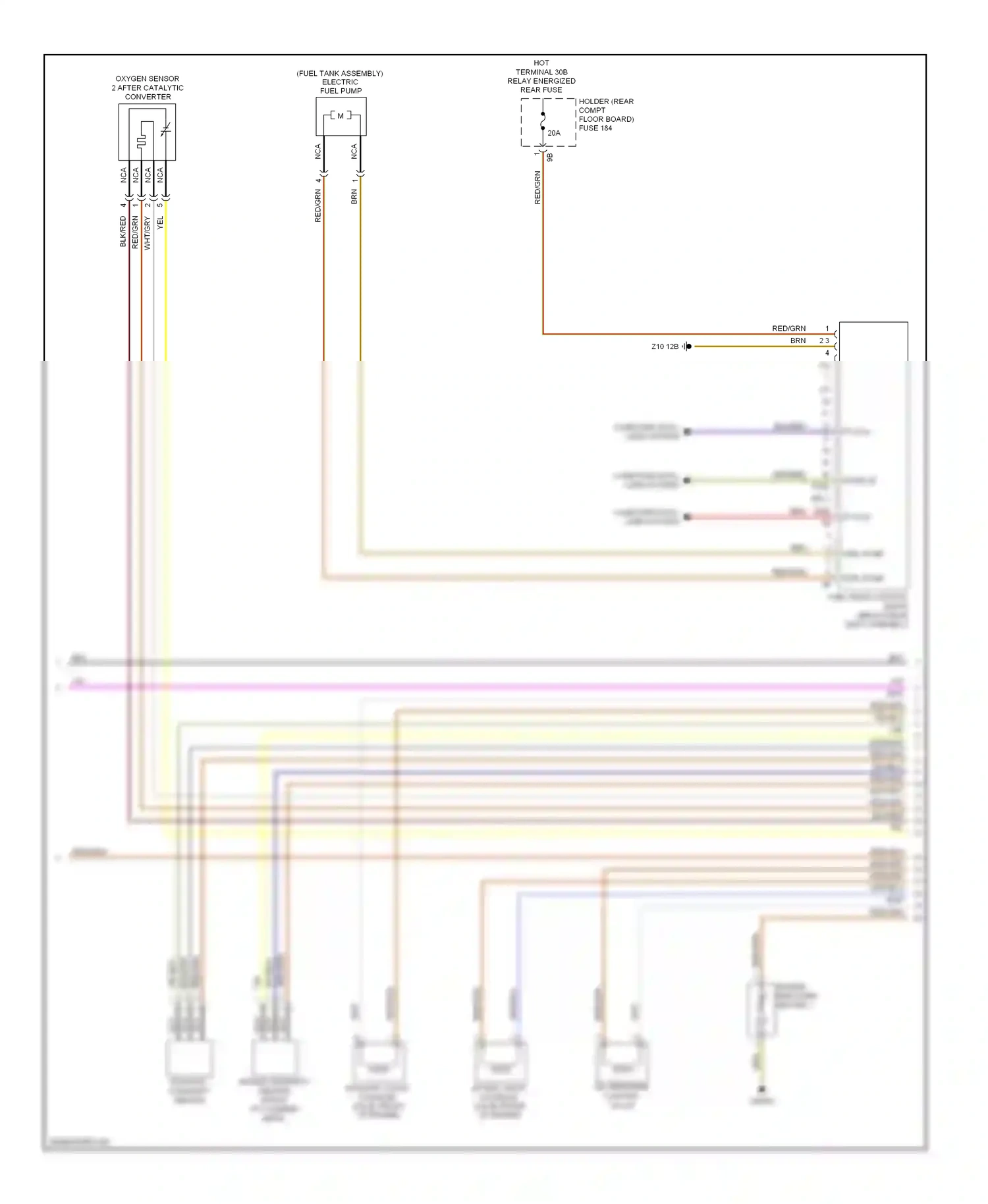 Wiring diagram blk/red for BMW X3 F25 (2010-2014) (4 of 25)