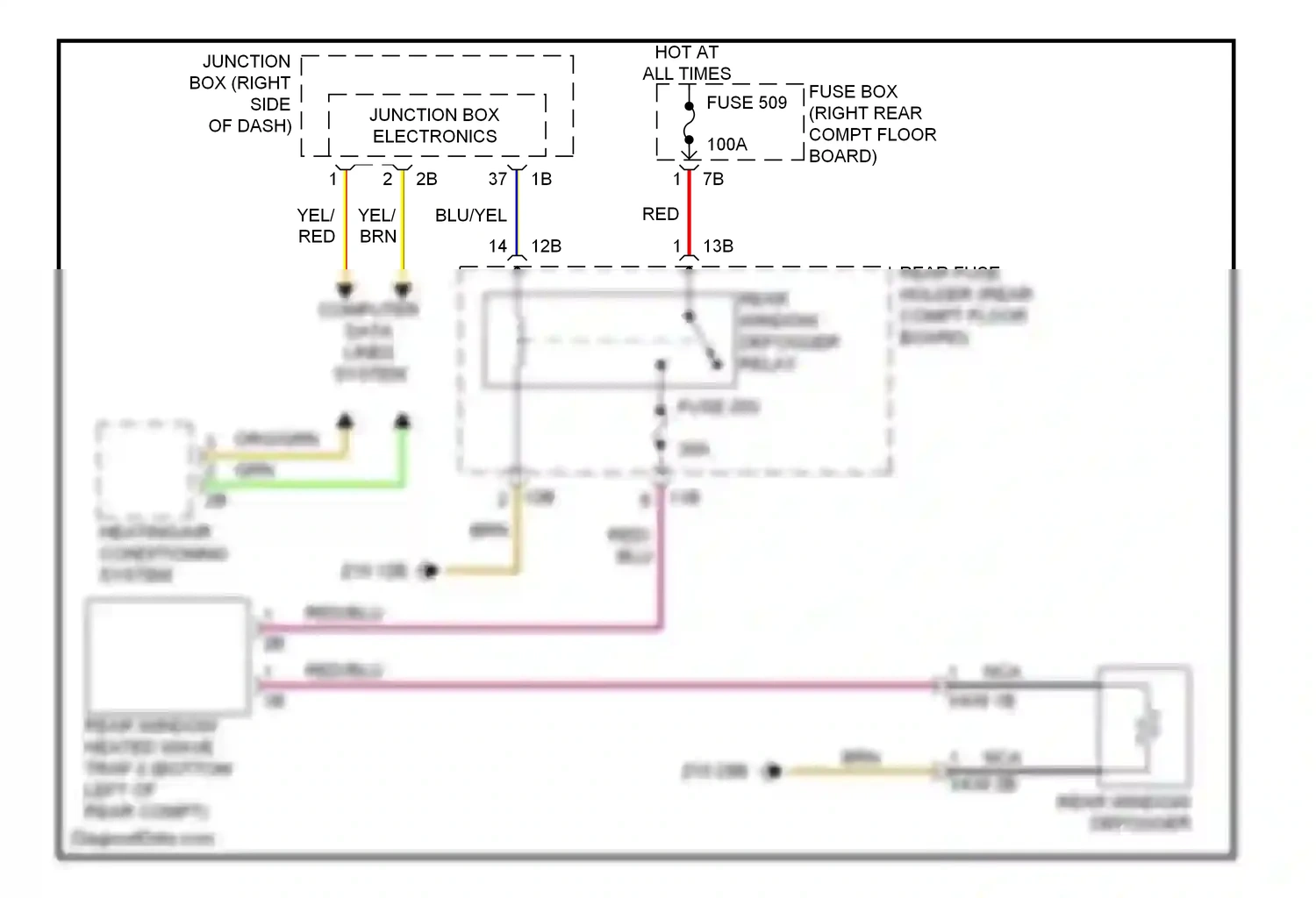 Wiring diagram blu for BMW X3 F25 (2010-2014) (13 of 55)