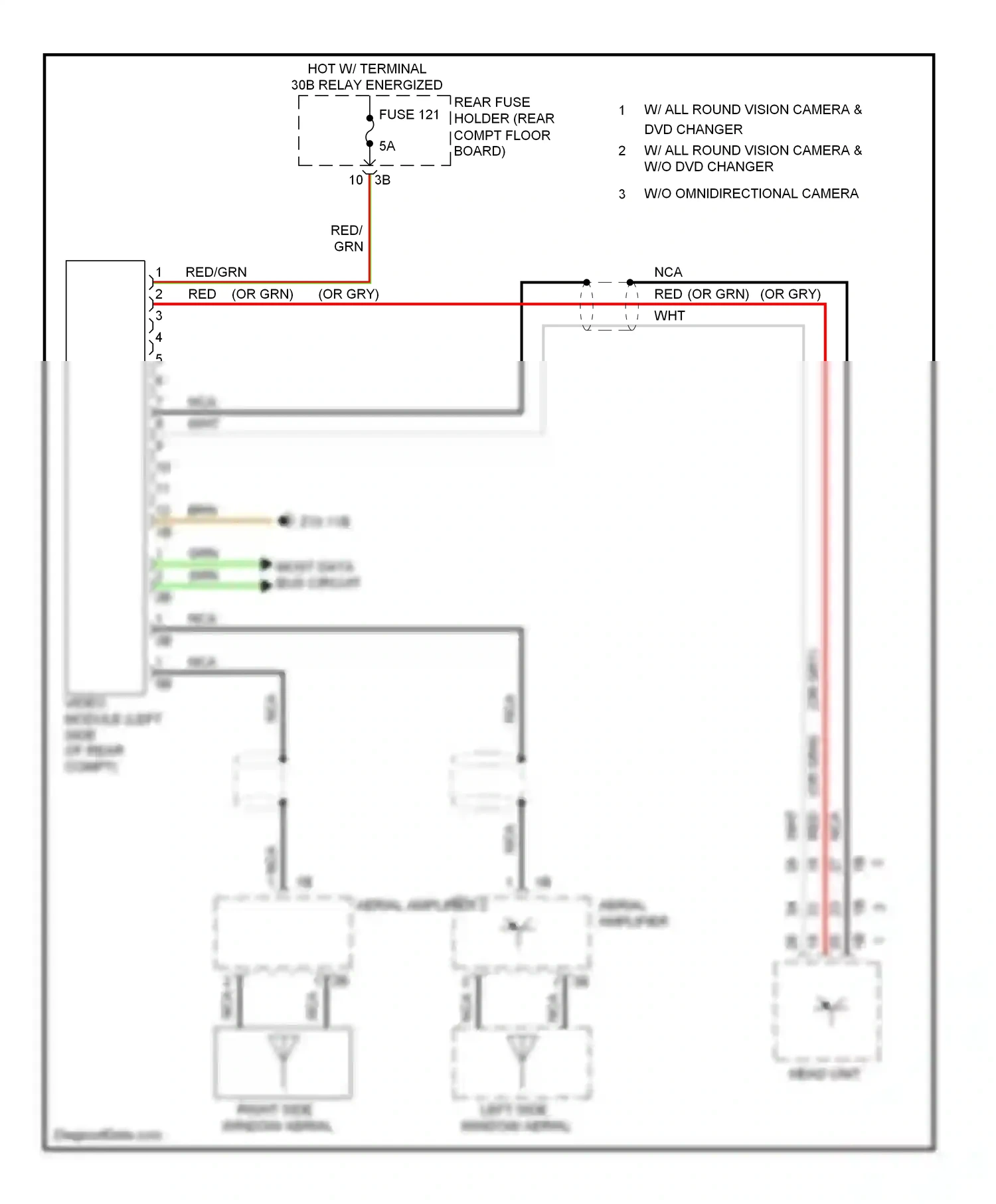 Wiring diagram grn for BMW X3 F25 (2010-2014) (50 of 51)