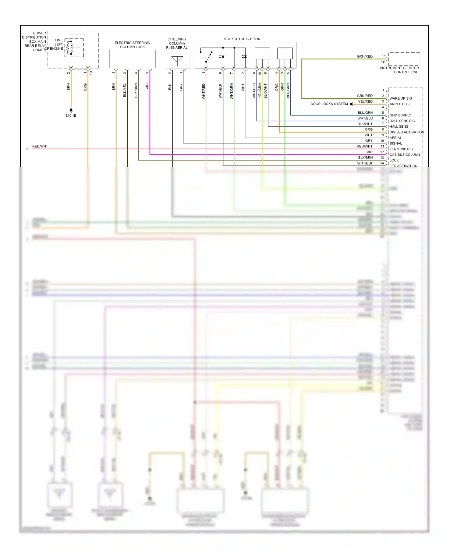 Wiring diagram grn for BMW X3 F25 (2010-2014) (1 of 51)