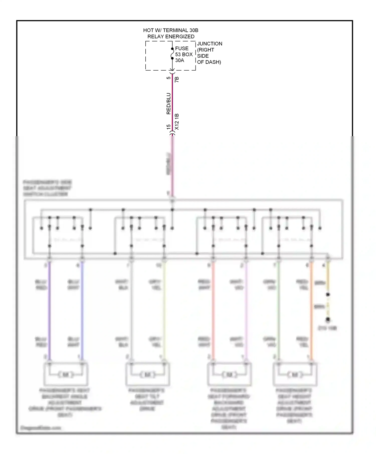 Wiring diagram gry for BMW X3 F25 (2010-2014) (17 of 30)