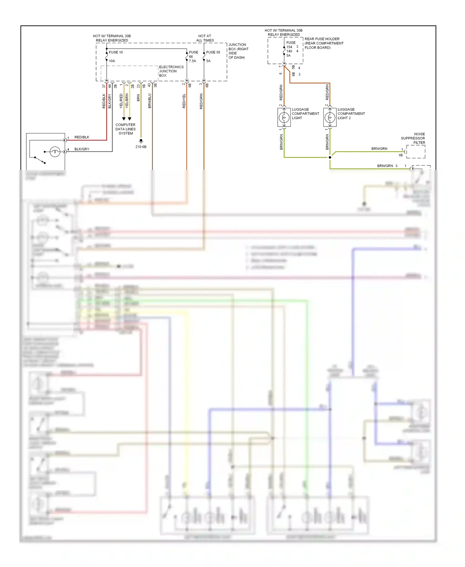 Wiring diagram gry/blk for BMW X3 F25 (2010-2014) (3 of 9)