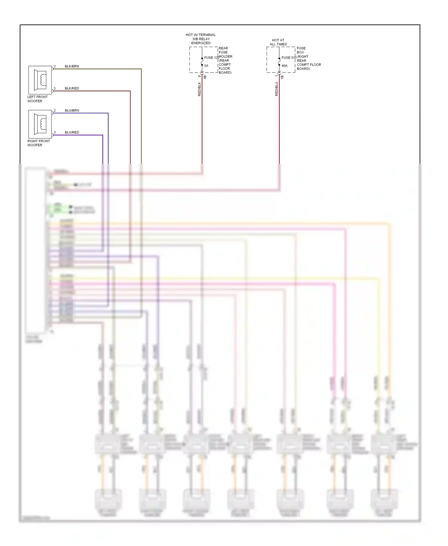 Wiring diagram gry/red for BMW X3 F25 (2010-2014) (20 of 21)