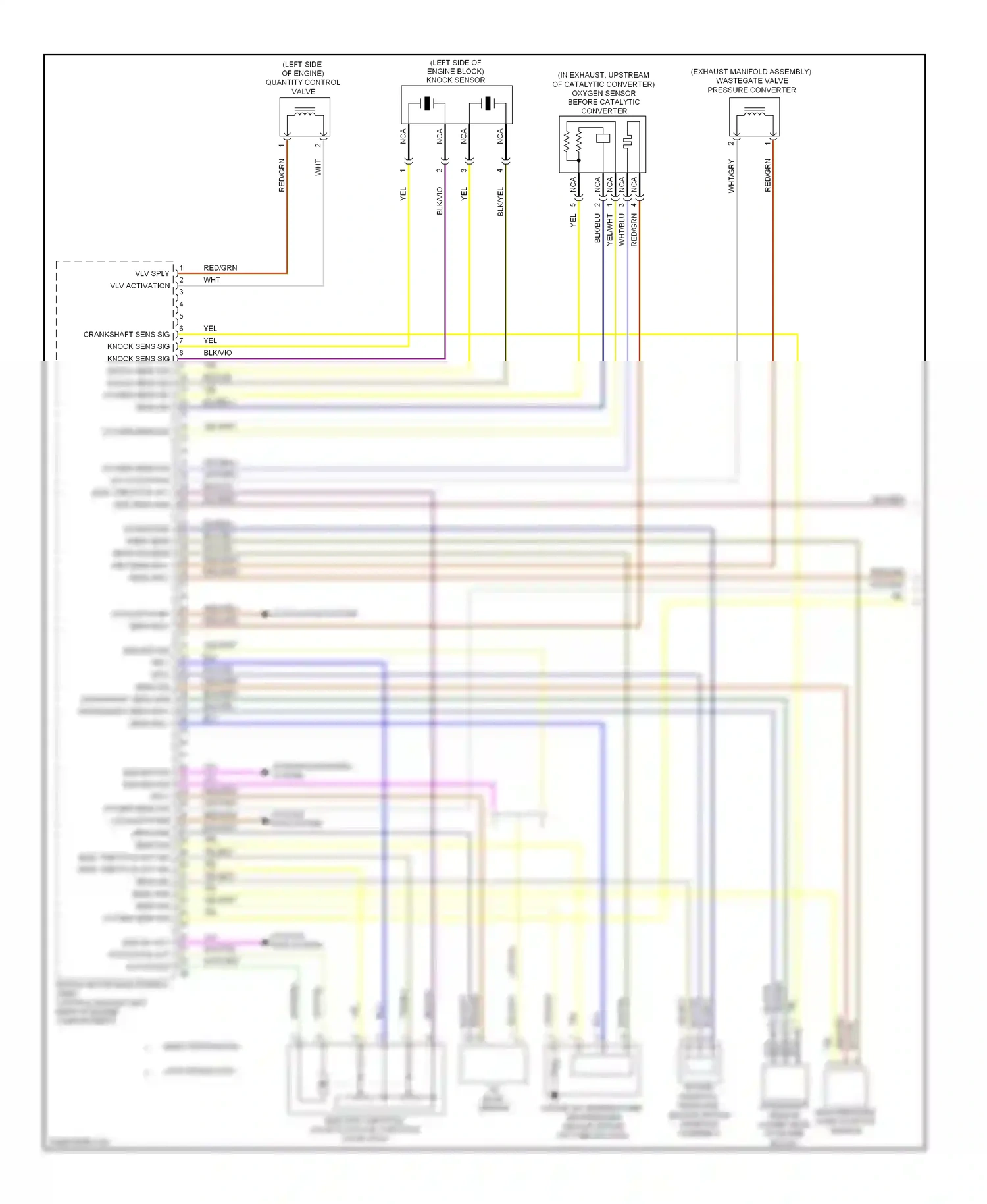Wiring diagram high pressure pump position sensor for BMW X3 F25 (2010-2014) (1 of 1)