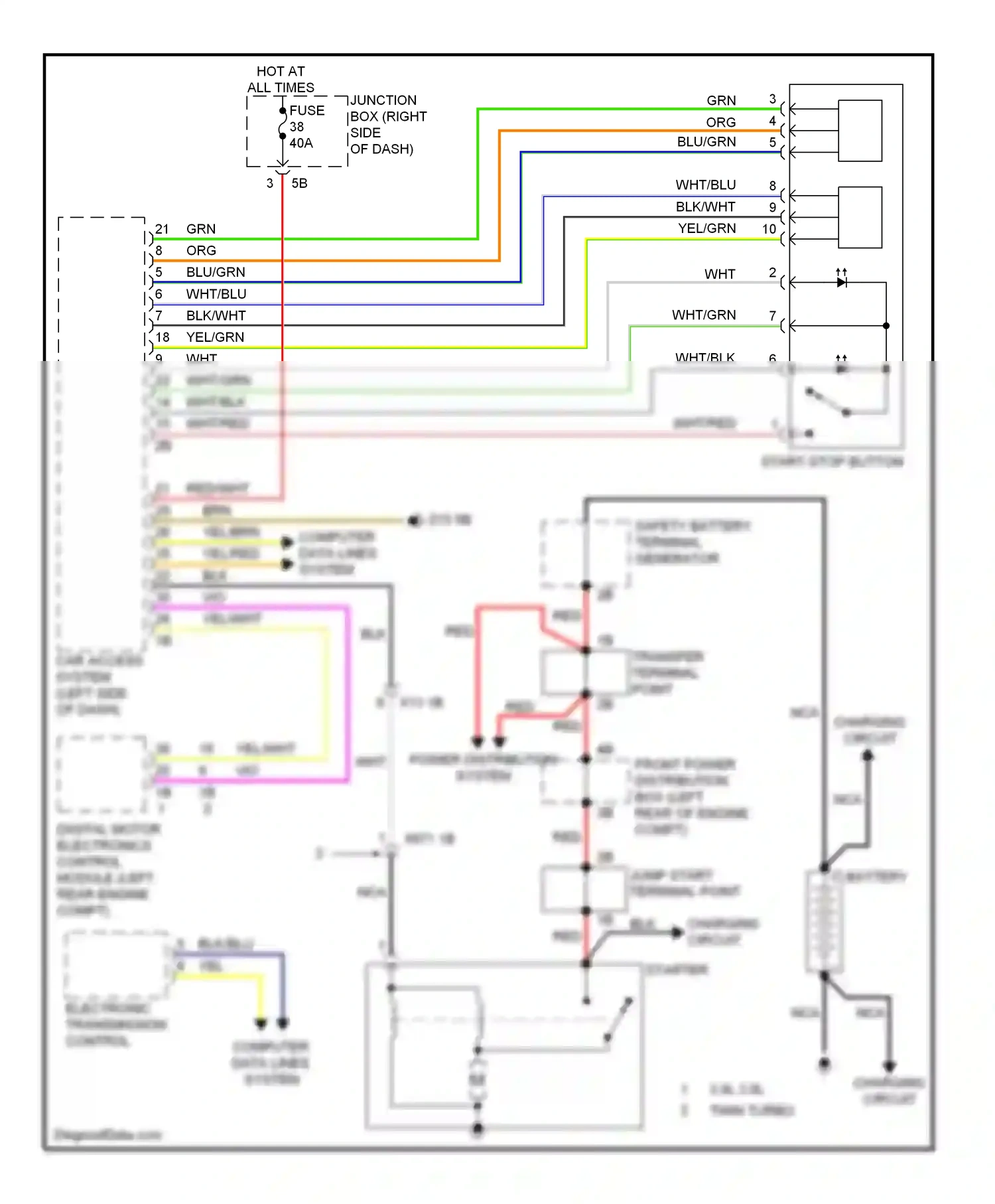 Wiring diagram yel for BMW X3 F25 (2010-2014) (57 of 61)