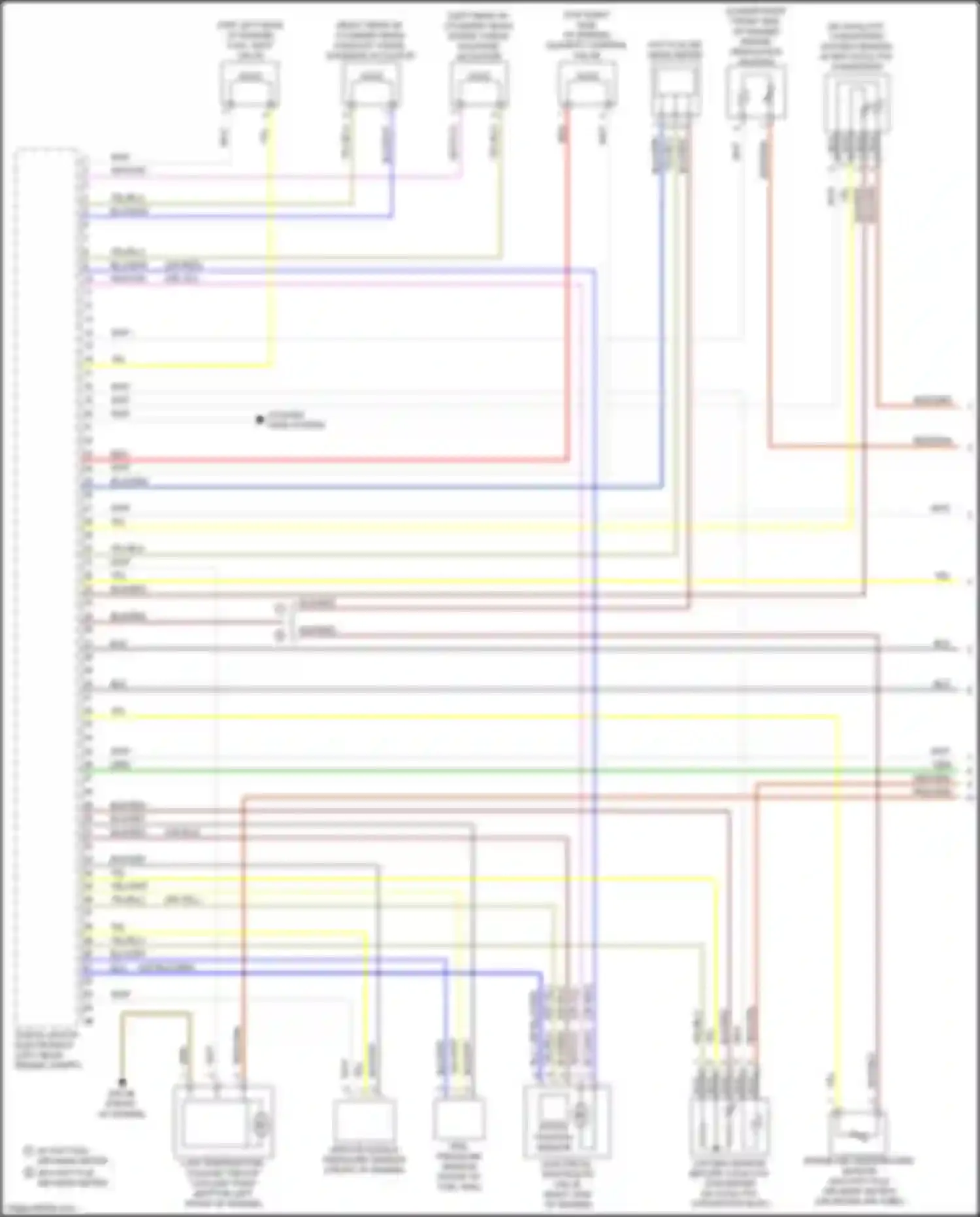 X3 BMW G01 facelift (2021-2024): Wiring diagram engine performance 3.0l turbo (1 of 6)
