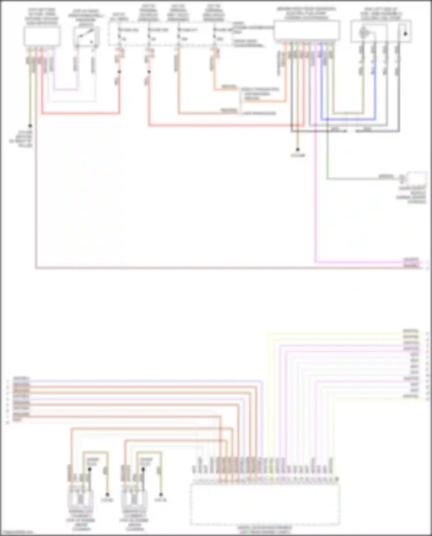 X3 BMW G01 facelift (2021-2024): Wiring diagram engine performance 3.0l turbo (5 of 6)