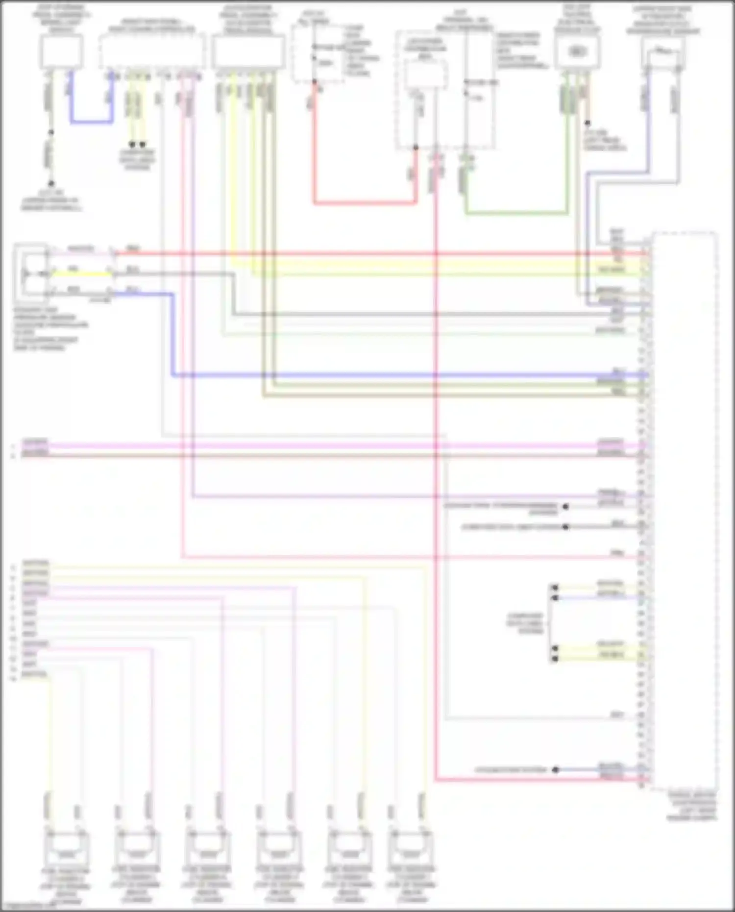 X3 BMW G01 facelift (2021-2024): Wiring diagram engine performance 3.0l turbo (6 of 6)