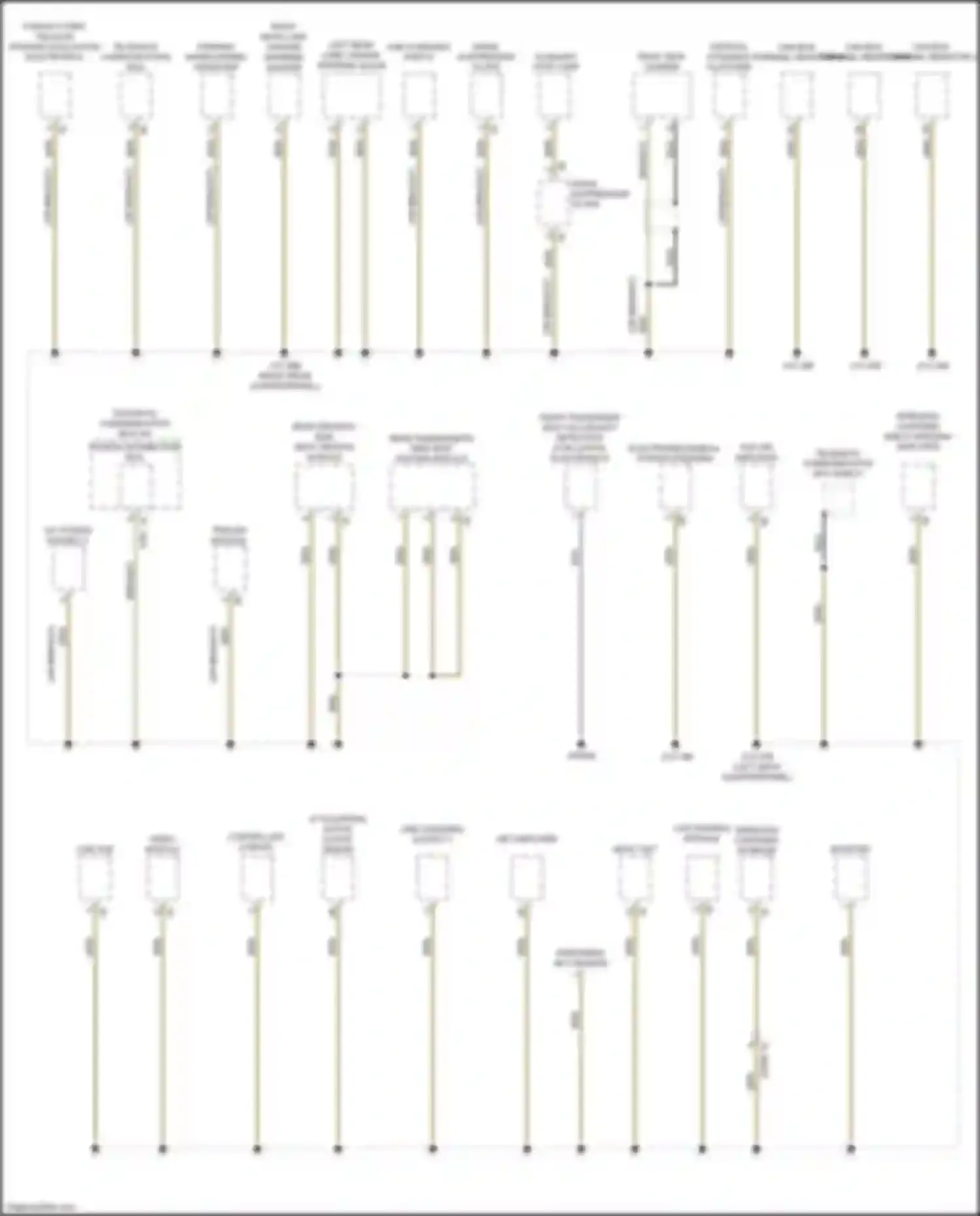X3 BMW G01 facelift (2021-2024): Ground distribution circuit (6 of 7)