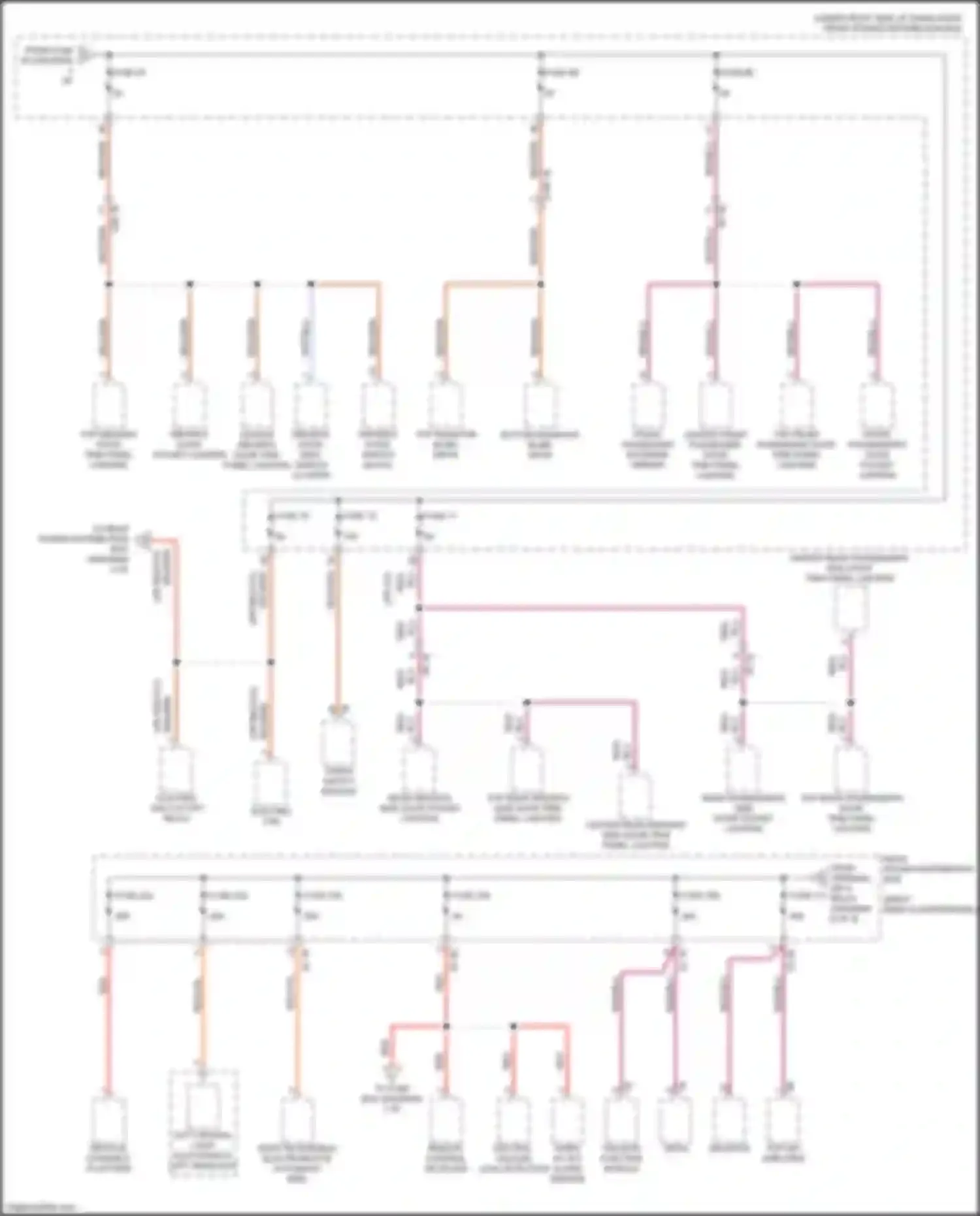 X3 BMW G01 facelift (2021-2024): Power distribution circuit (5 of 9)
