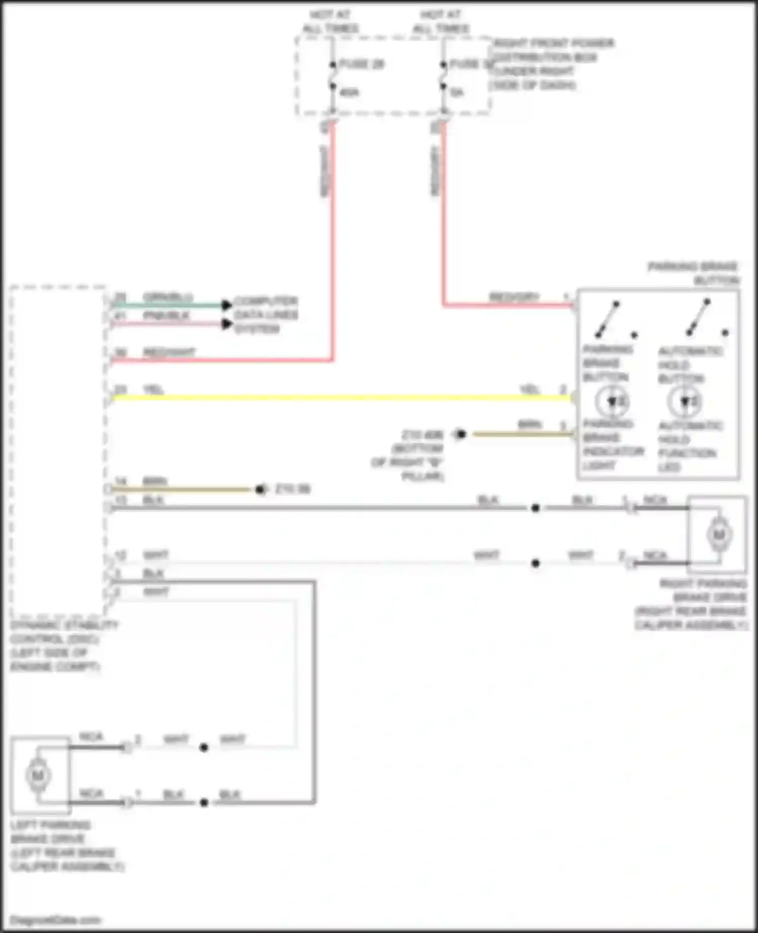 X3 BMW G01 facelift (2021-2024): Shift interlock circuit