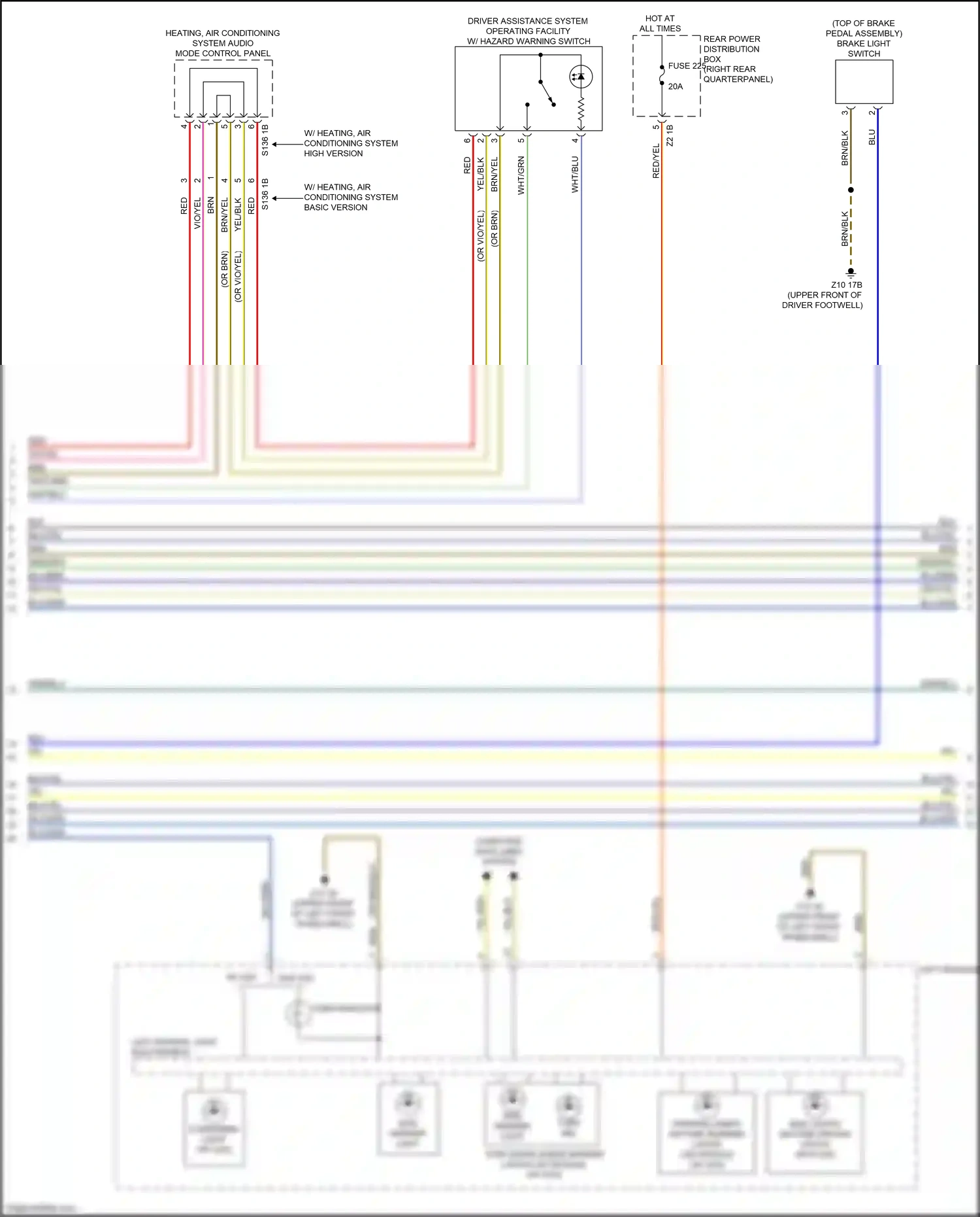 Wiring diagram blu/grn for BMW X3 G01 facelift (2021-2024) (6 of 29)