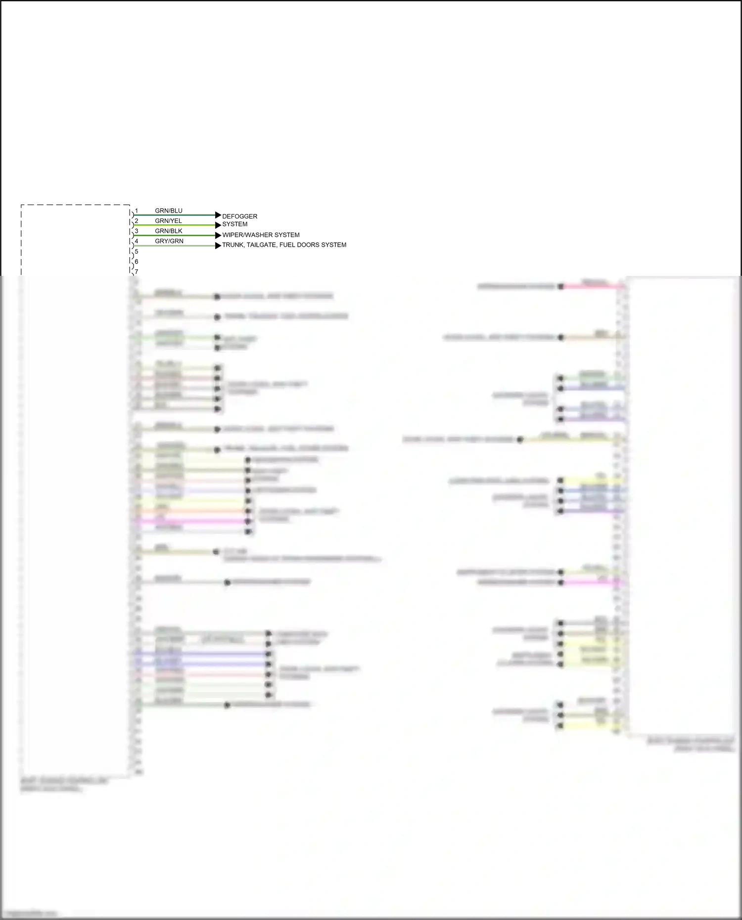 Wiring diagram computer data lines system for BMW X3 G01 facelift (2021-2024) (24 of 104)