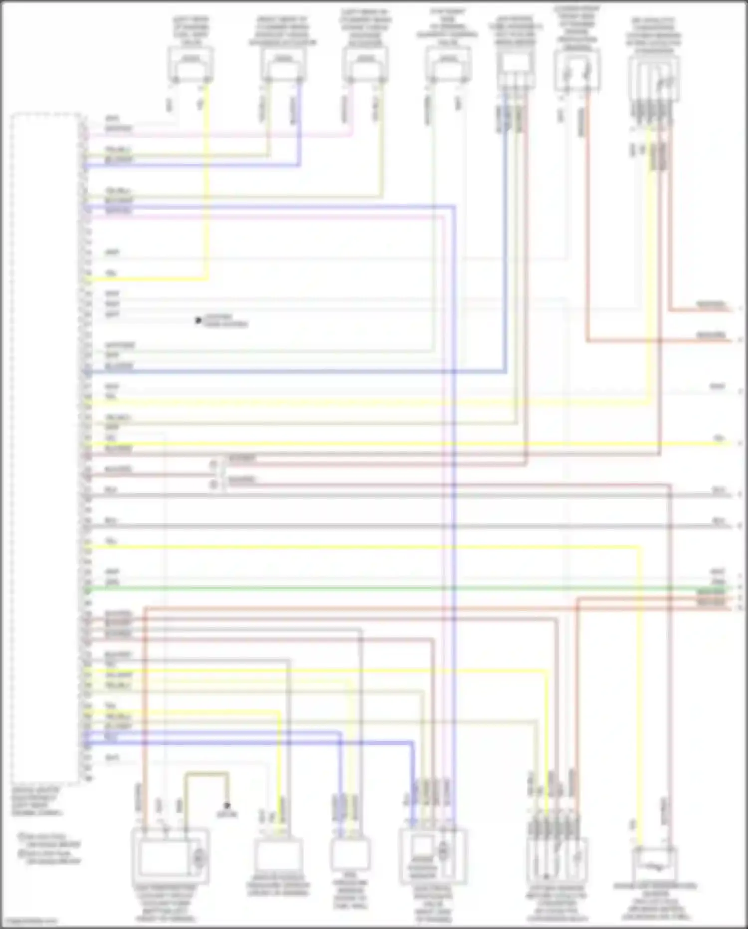 X3 BMW G01 (2017-2021): Wiring diagram engine performance 3.0l turbo (1 of 6)