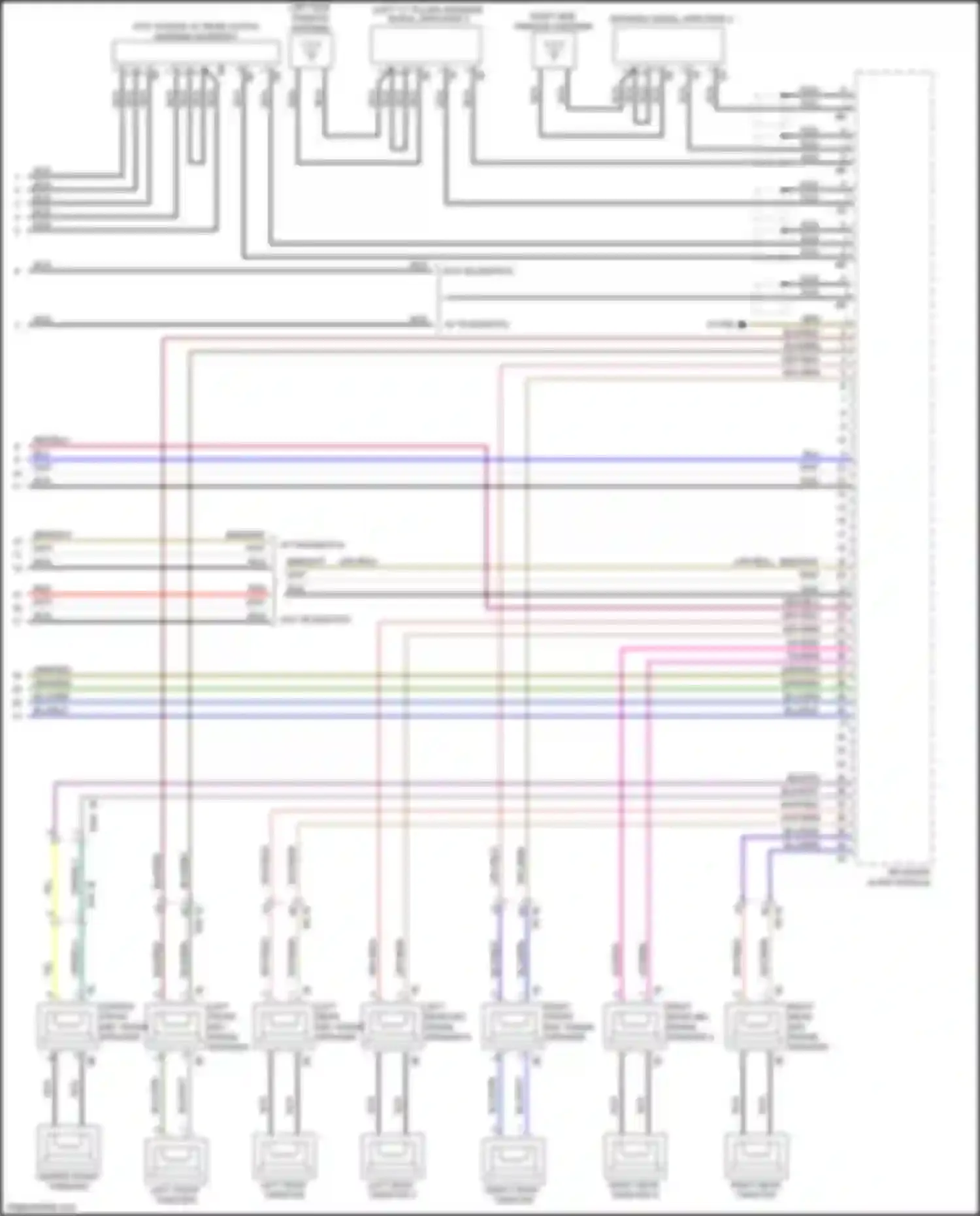 X3 BMW G01 (2017-2021): Navigation circuit, high level w/ receiver audio module (3 of 3)
