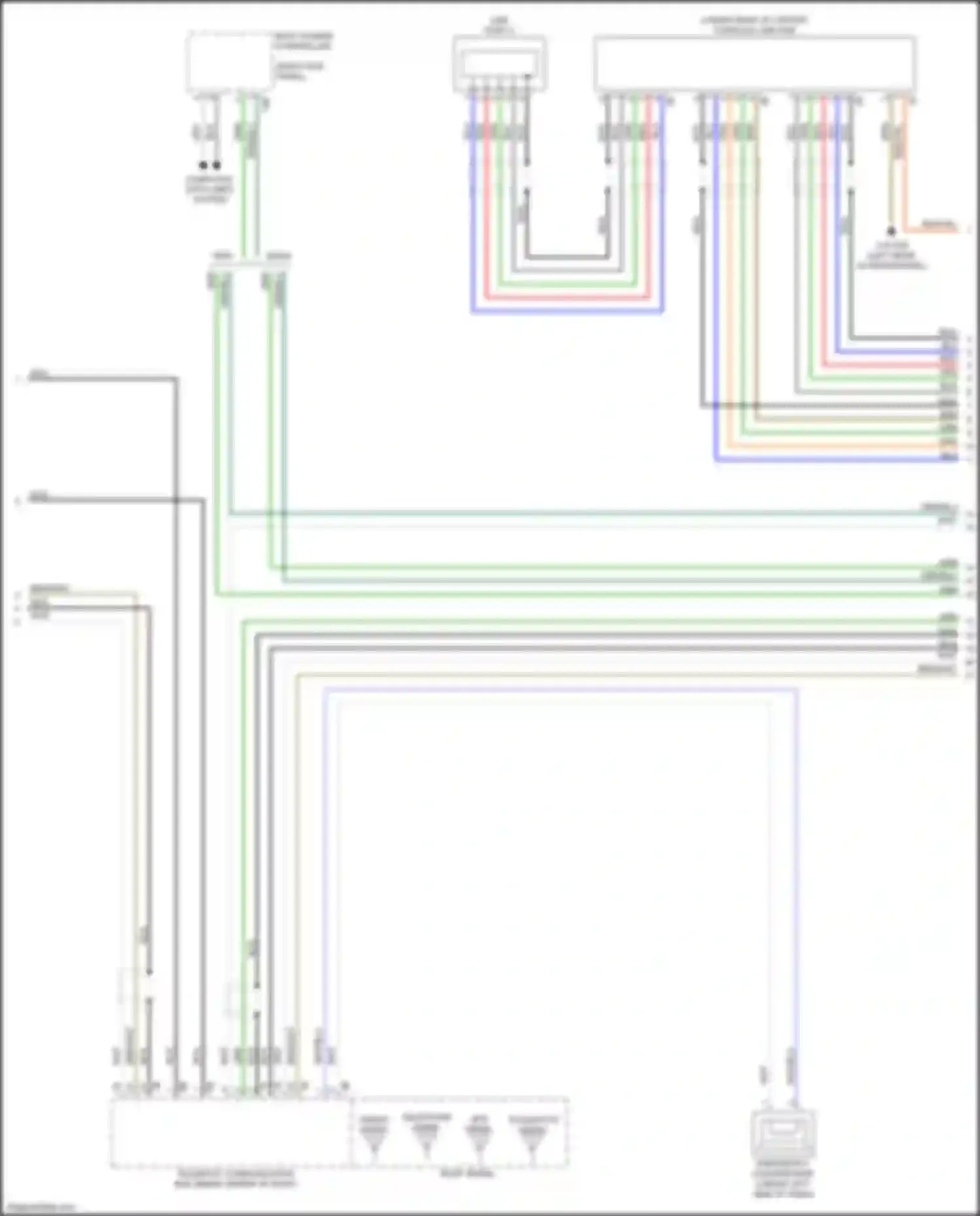 X3 BMW G01 (2017-2021): Navigation circuit, w/ hifi radio & active sound design (5 of 6)