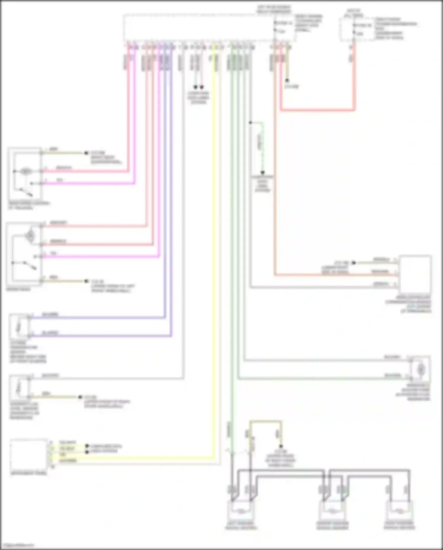 Wiring diagram blk/wht for BMW X3 G01 (2017-2021) (10 of 40)