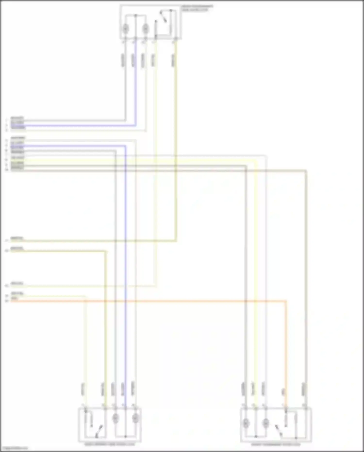 Wiring diagram blu/gry for BMW X3 G01 (2017-2021) (8 of 15)