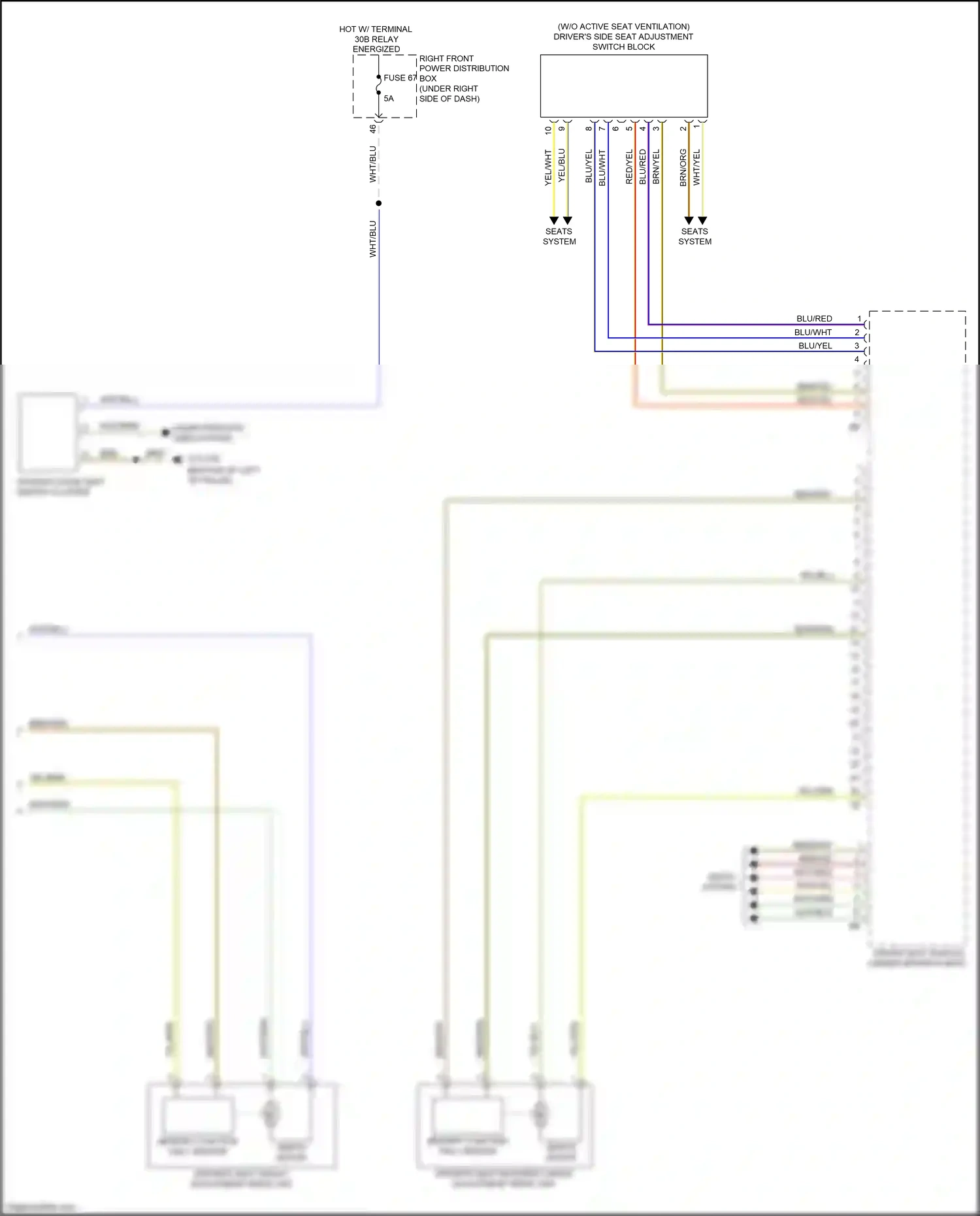 BMW X3 G01 (2017-2021) brn wiring diagram  (136 of 163)