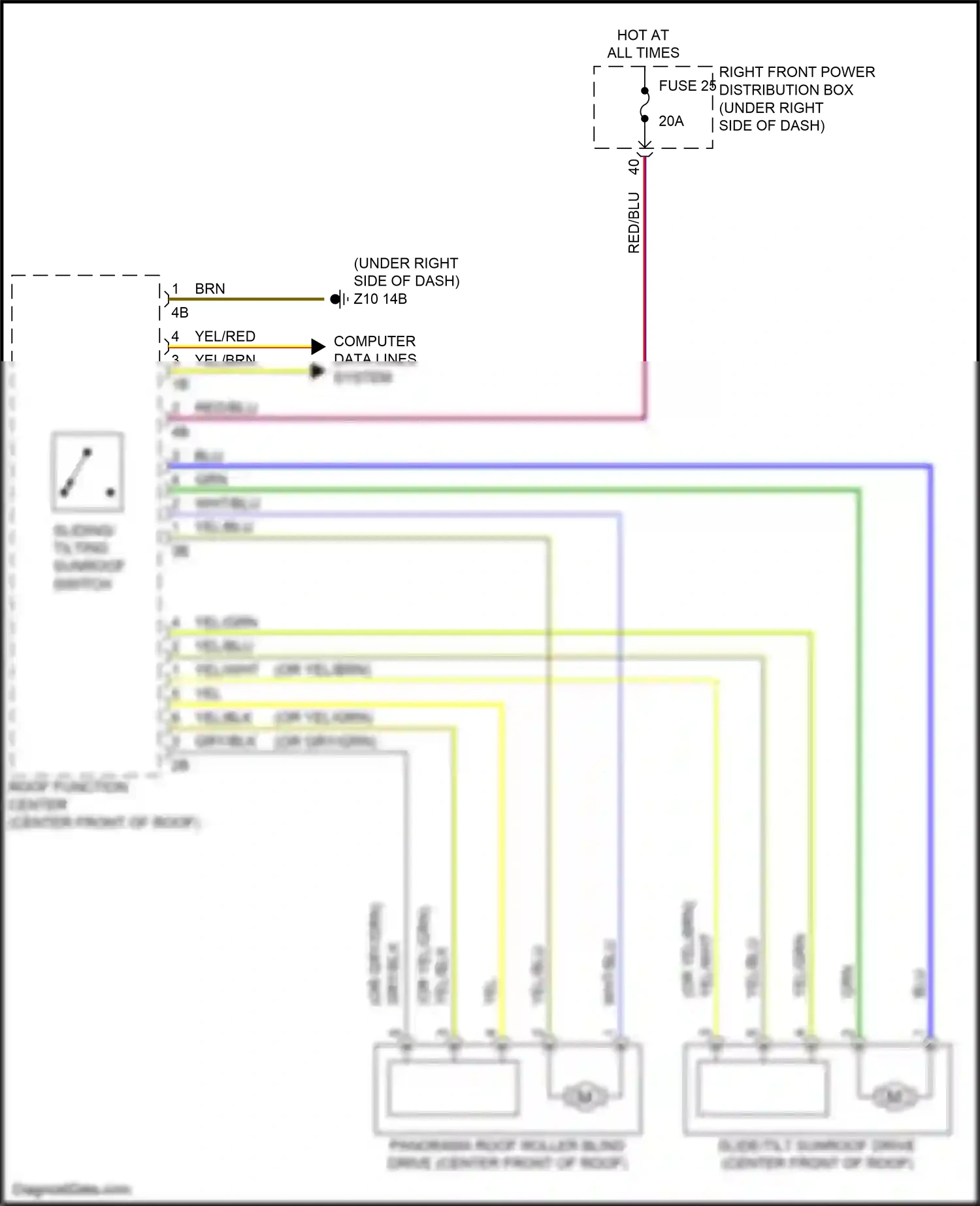 BMW X3 G01 (2017-2021) brn wiring diagram  (140 of 163)