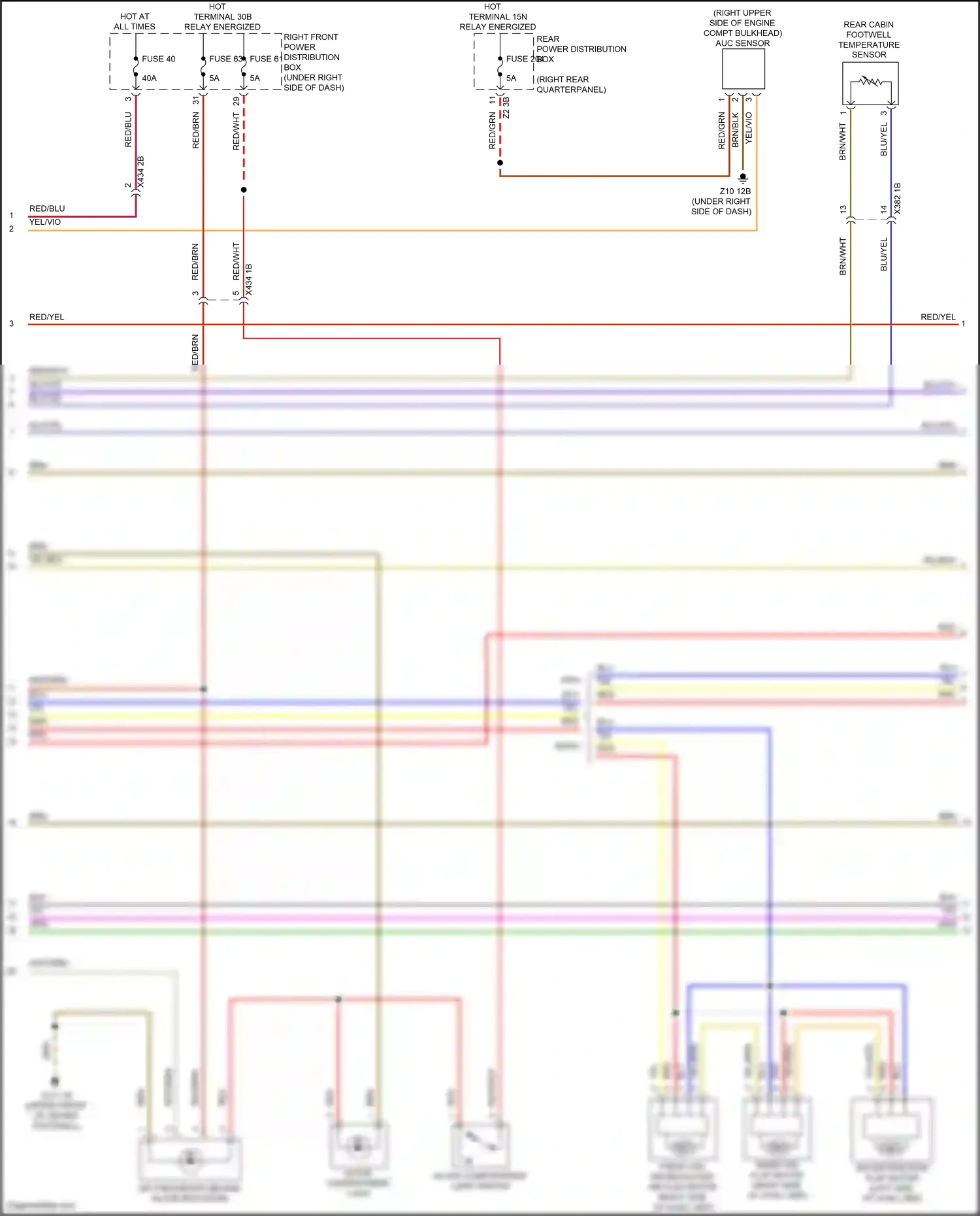 BMW X3 G01 (2017-2021) brn wiring diagram  (142 of 163)