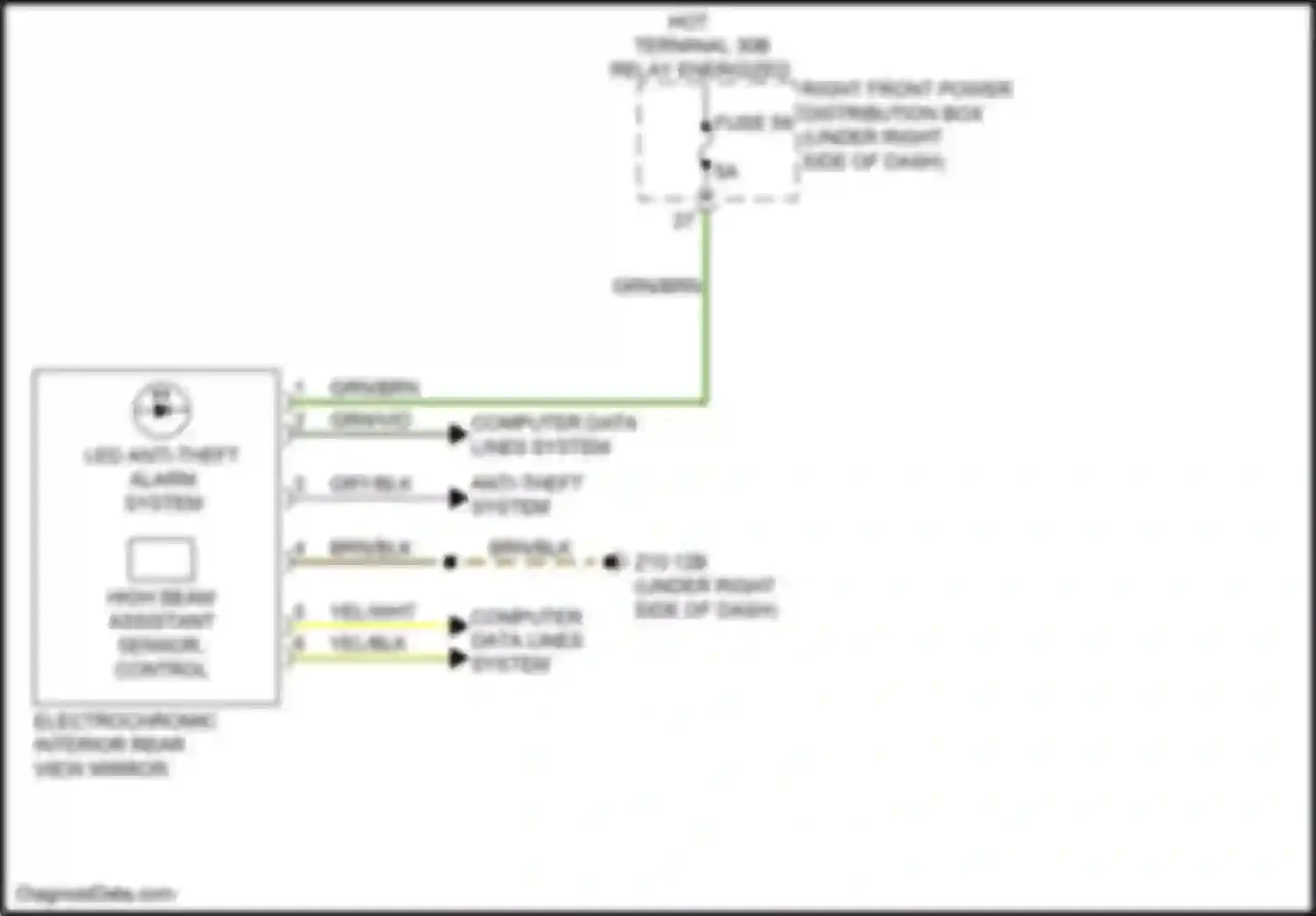 Wiring diagram brn/blk for BMW X3 G01 (2017-2021) (29 of 34)