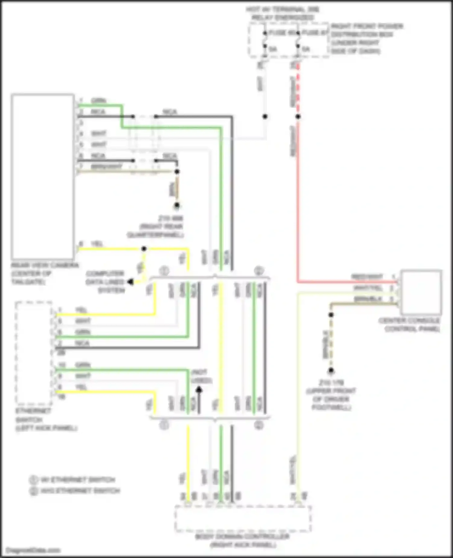 Wiring diagram brn/blk for BMW X3 G01 (2017-2021) (30 of 34)