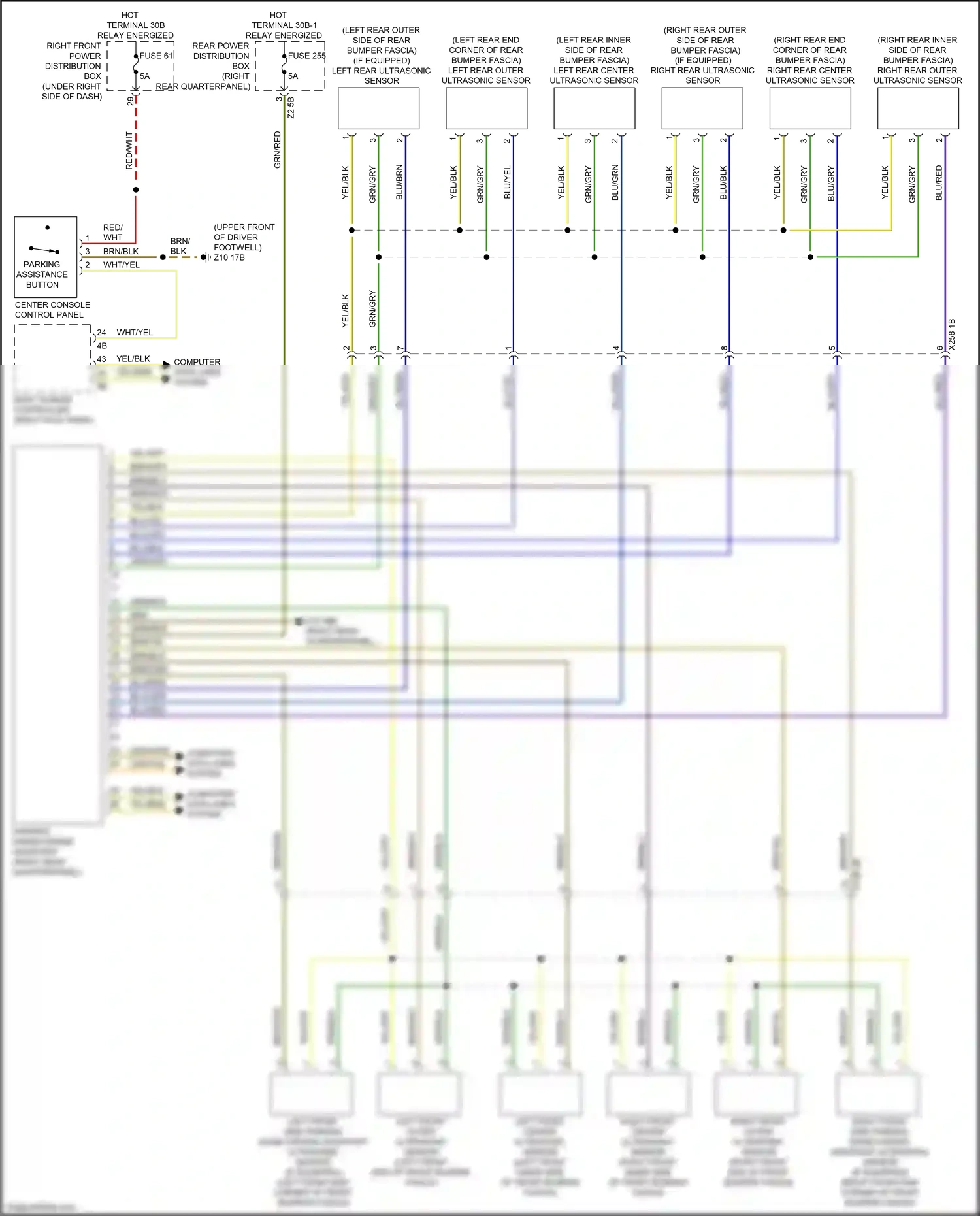 BMW X3 G01 (2017-2021) brn/gry wiring diagram  (2 of 5)