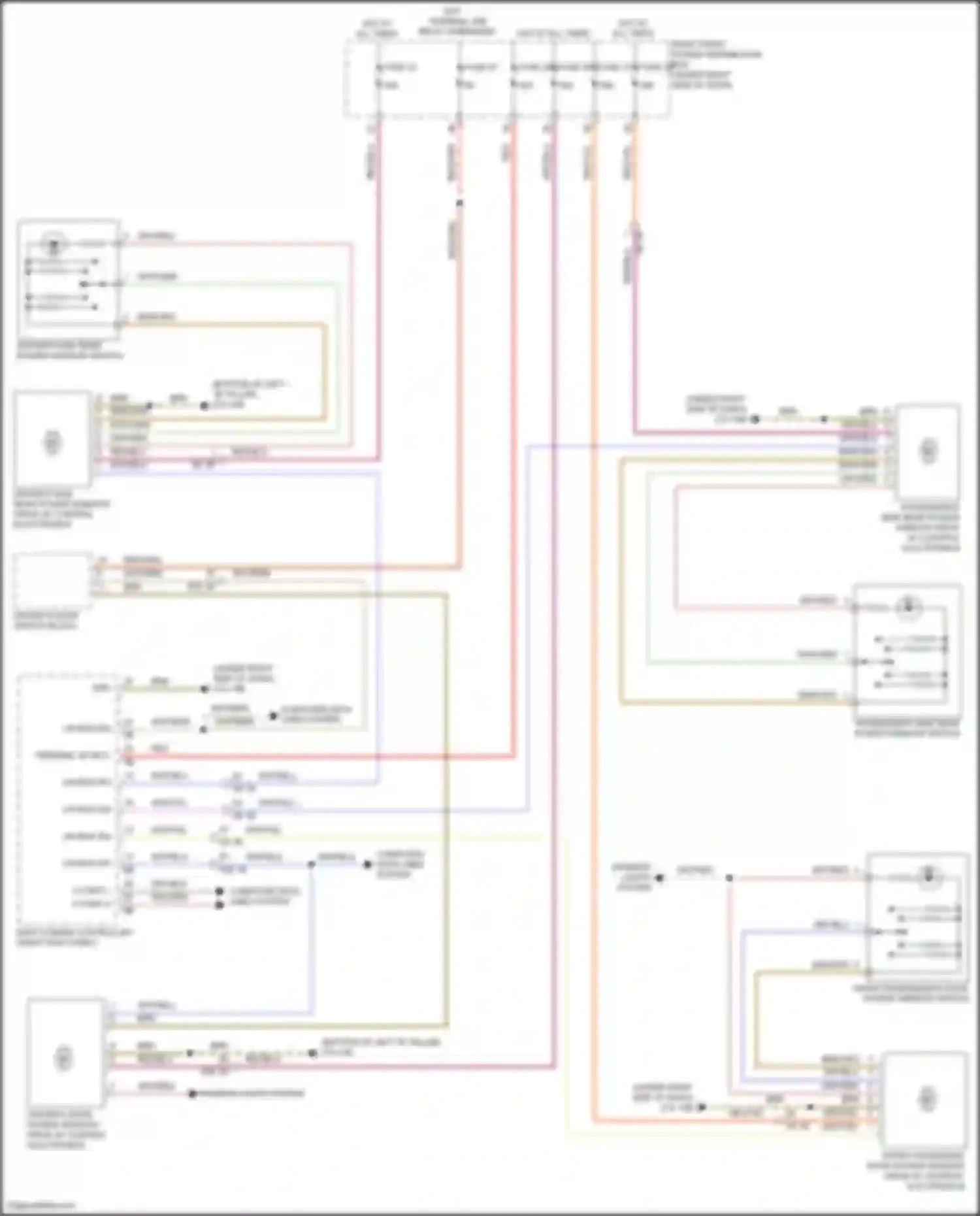 Wiring diagram computer data lines system for BMW X3 G01 (2017-2021) (46 of 98)